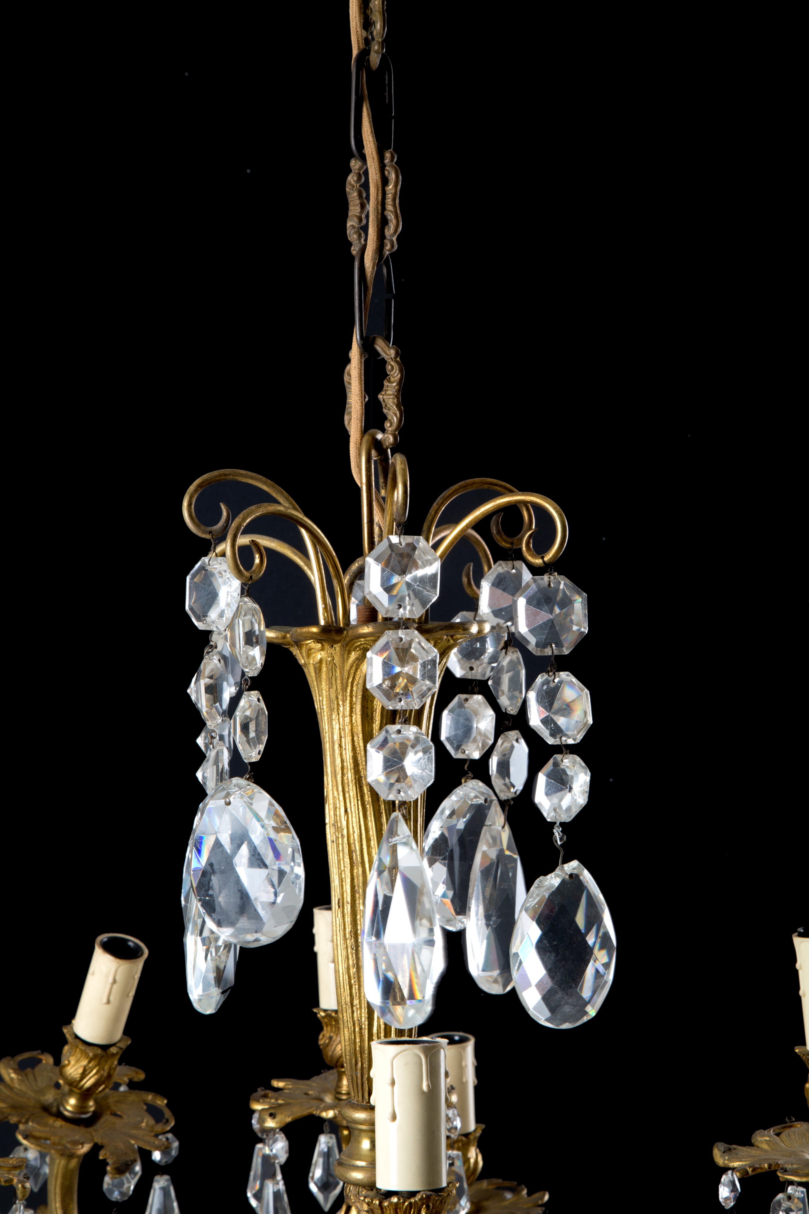 Lampadario in Bronzo