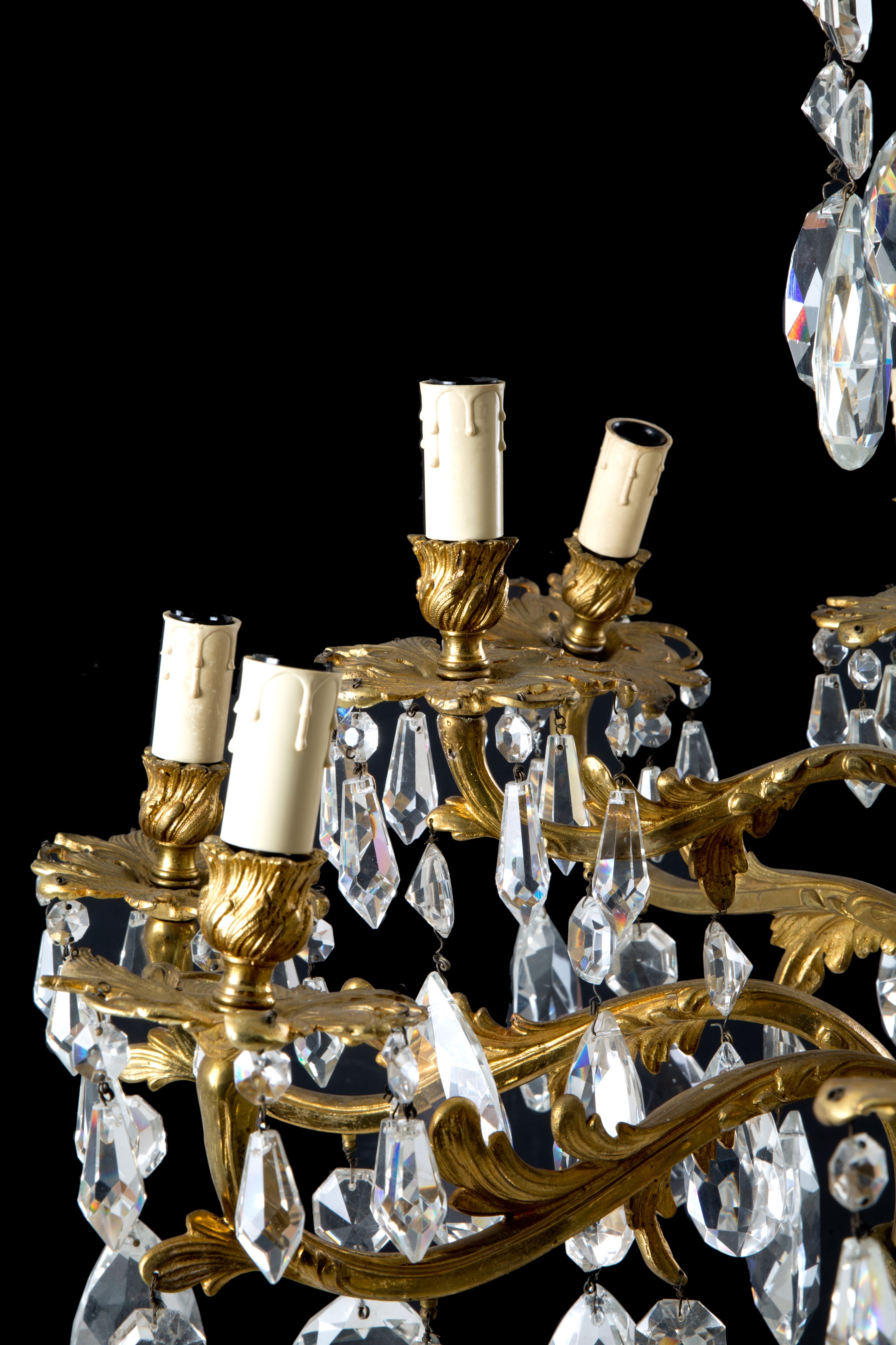 Lampadario in Bronzo