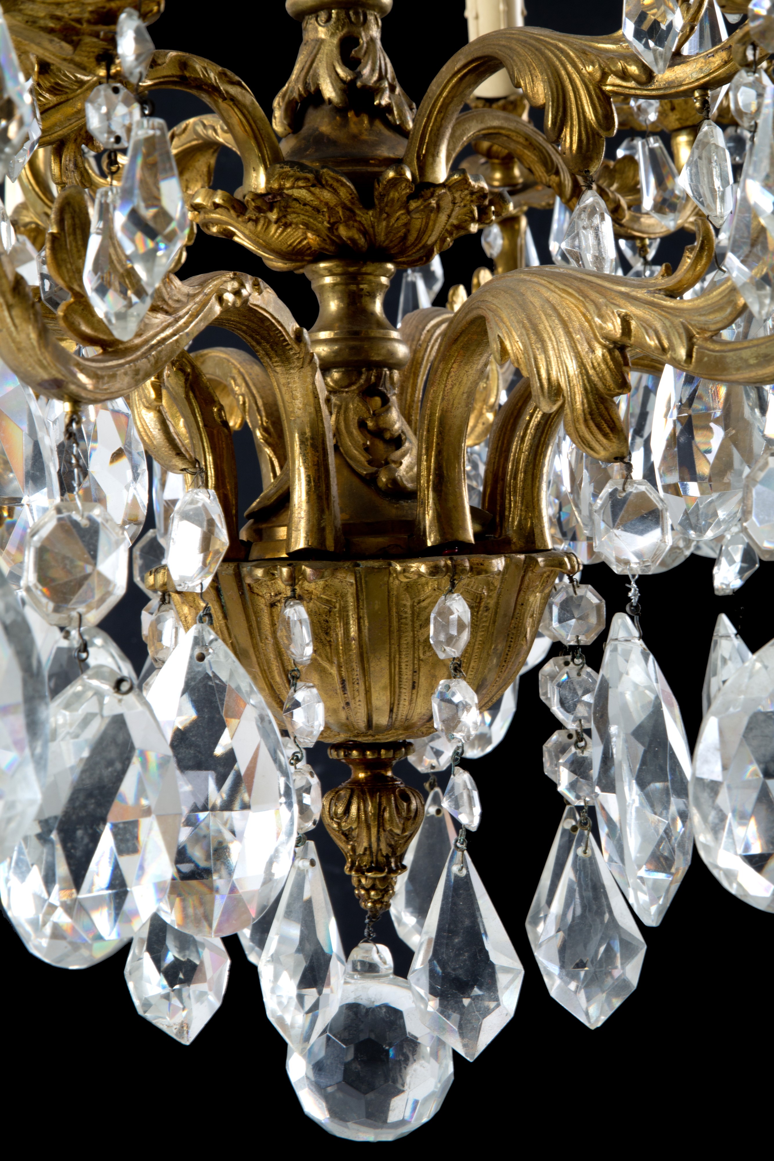 Lampadario in Bronzo