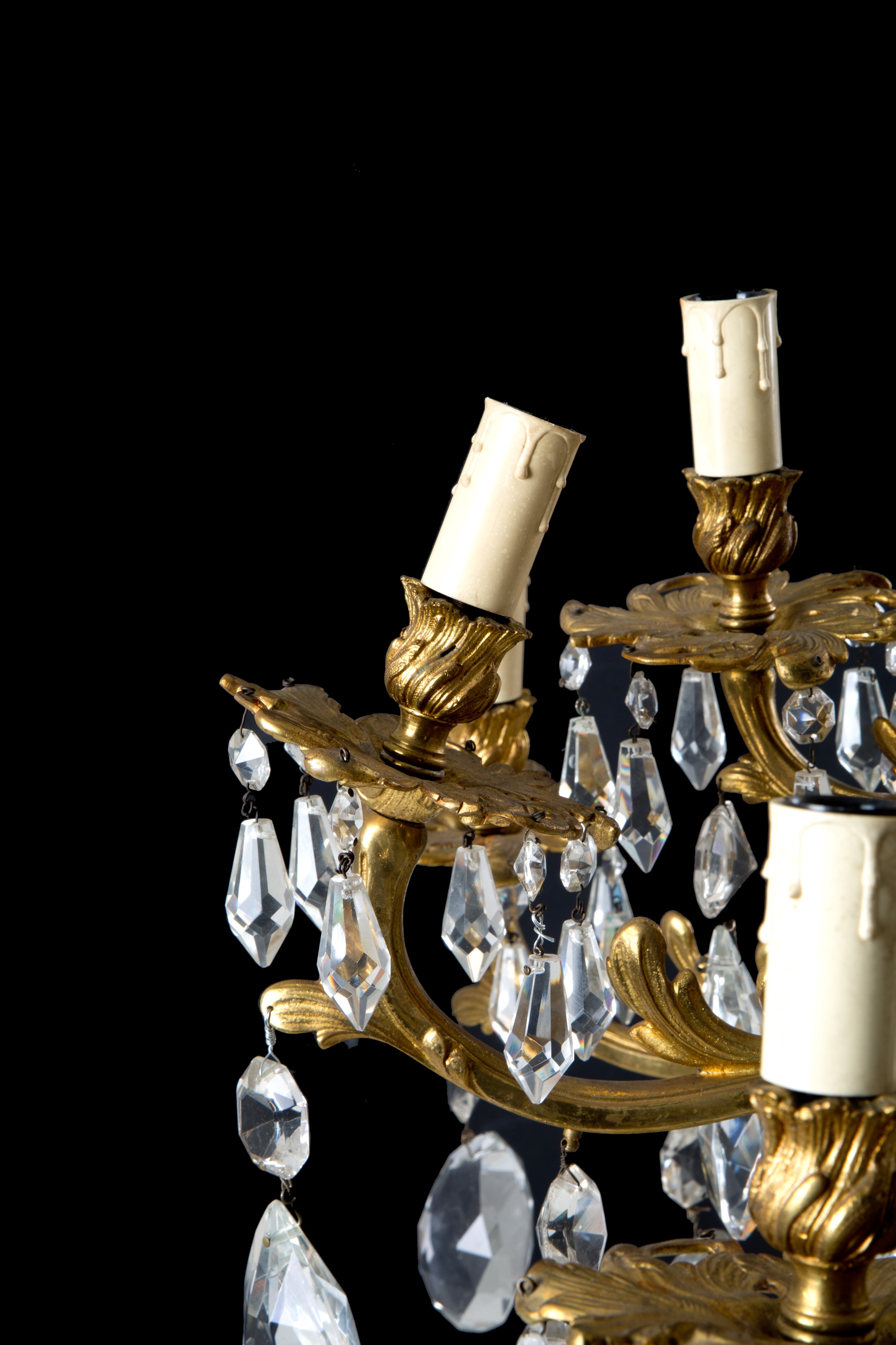 Lampadario in Bronzo