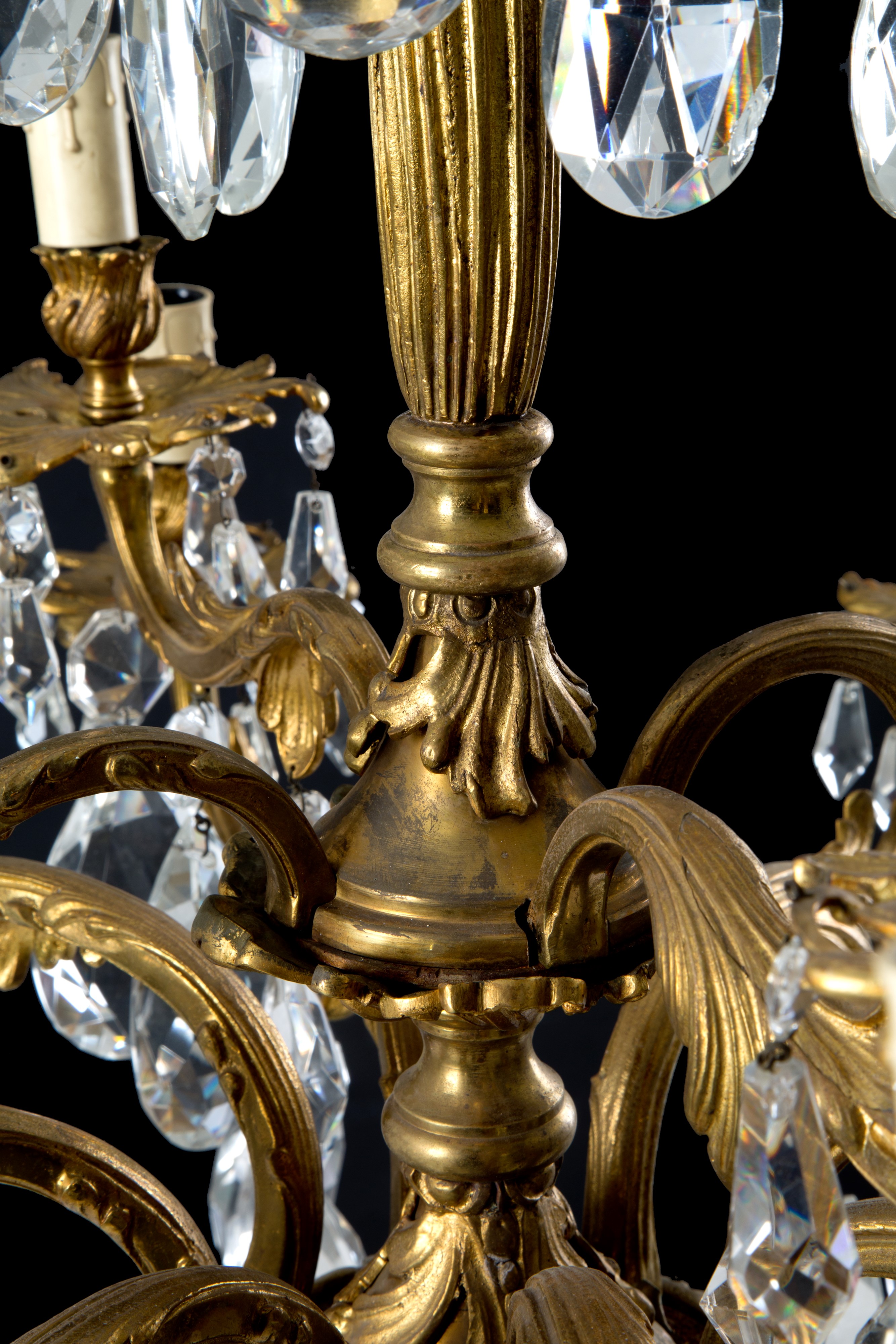 Lampadario in Bronzo