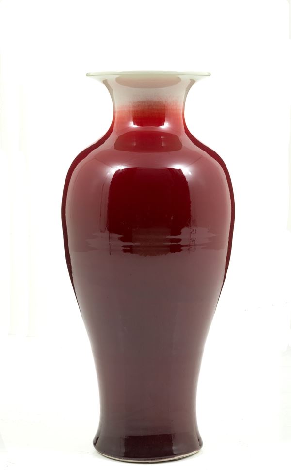 Large porcelain vase