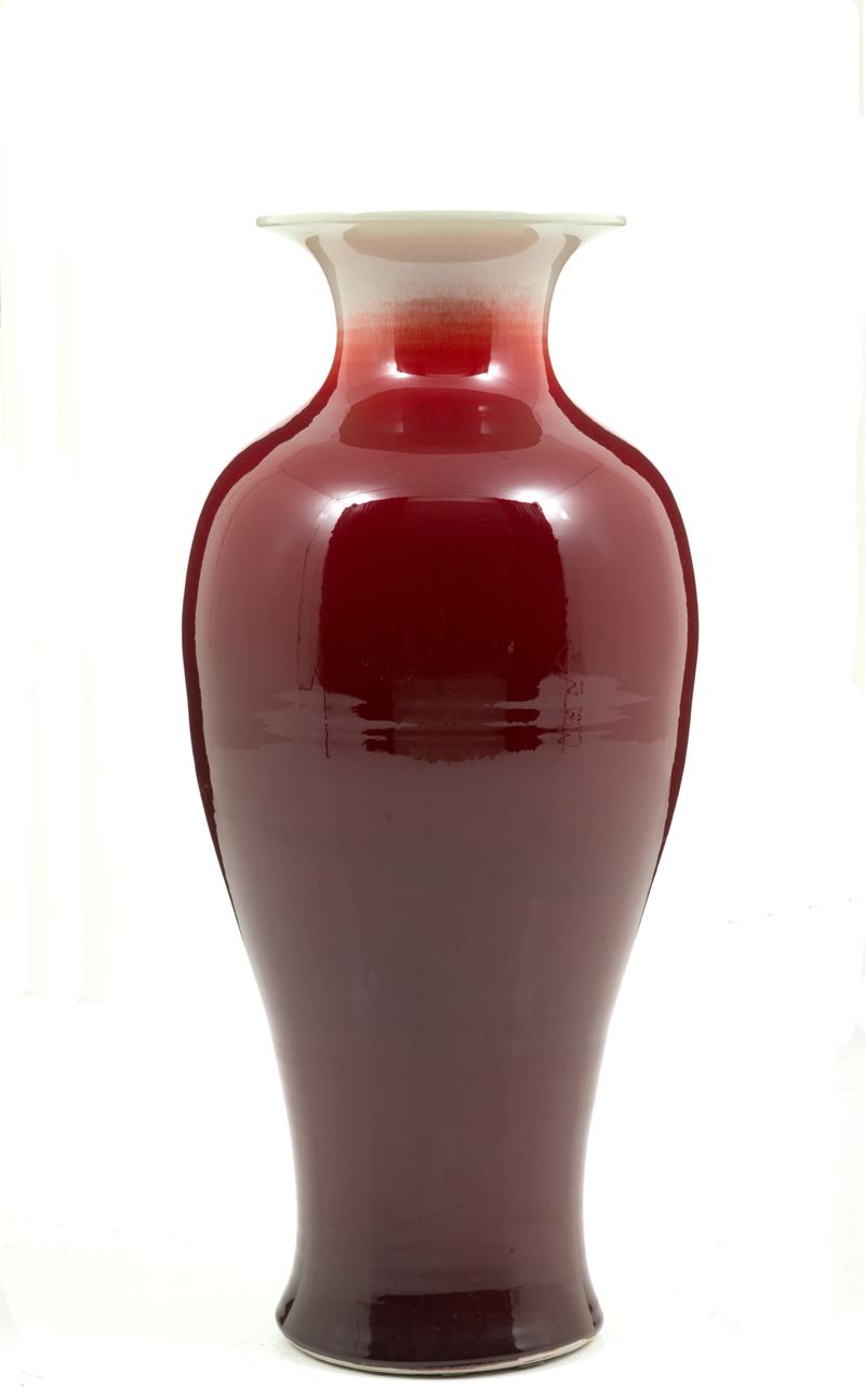 Grande vaso in porcellana