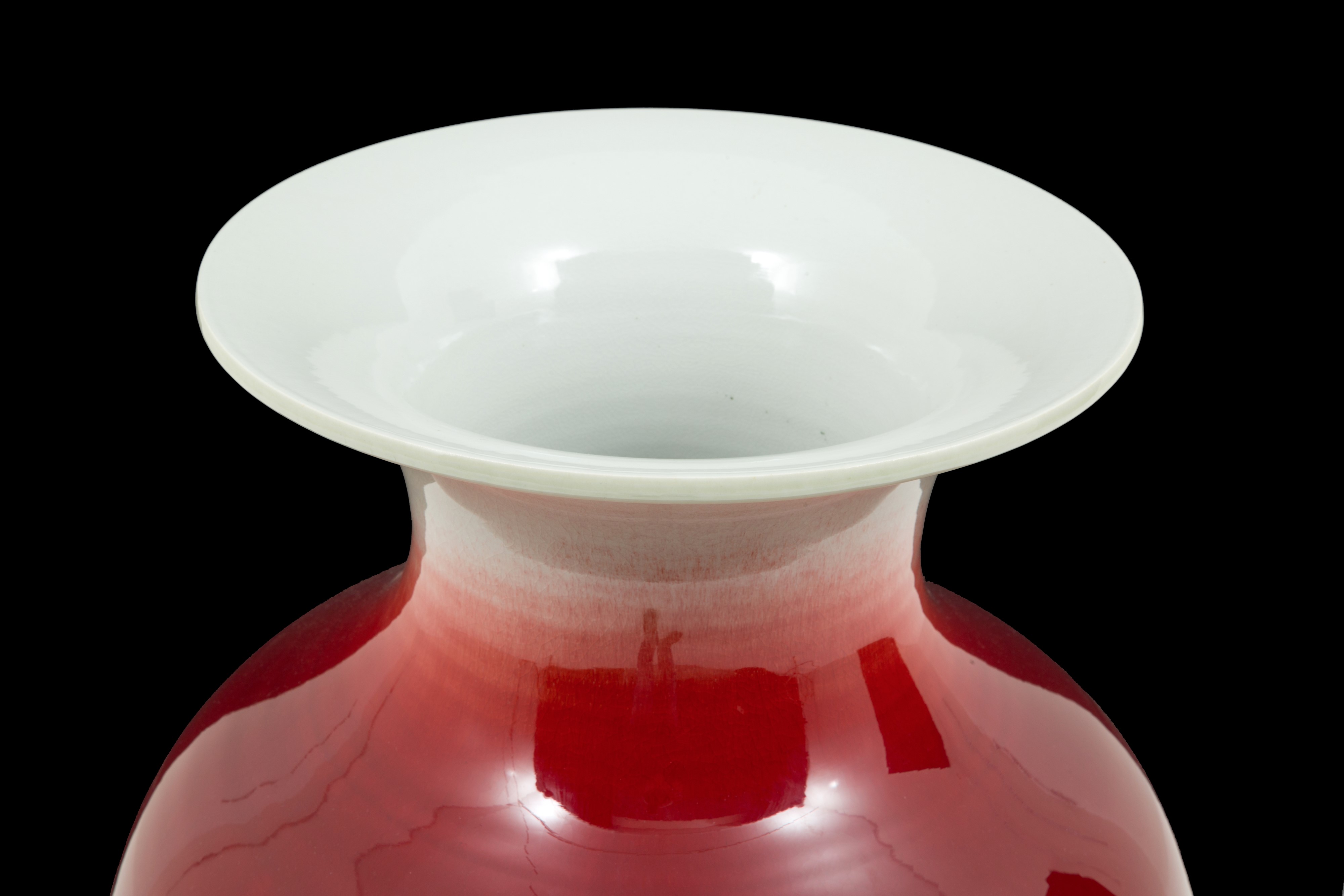 Grande vaso in porcellana