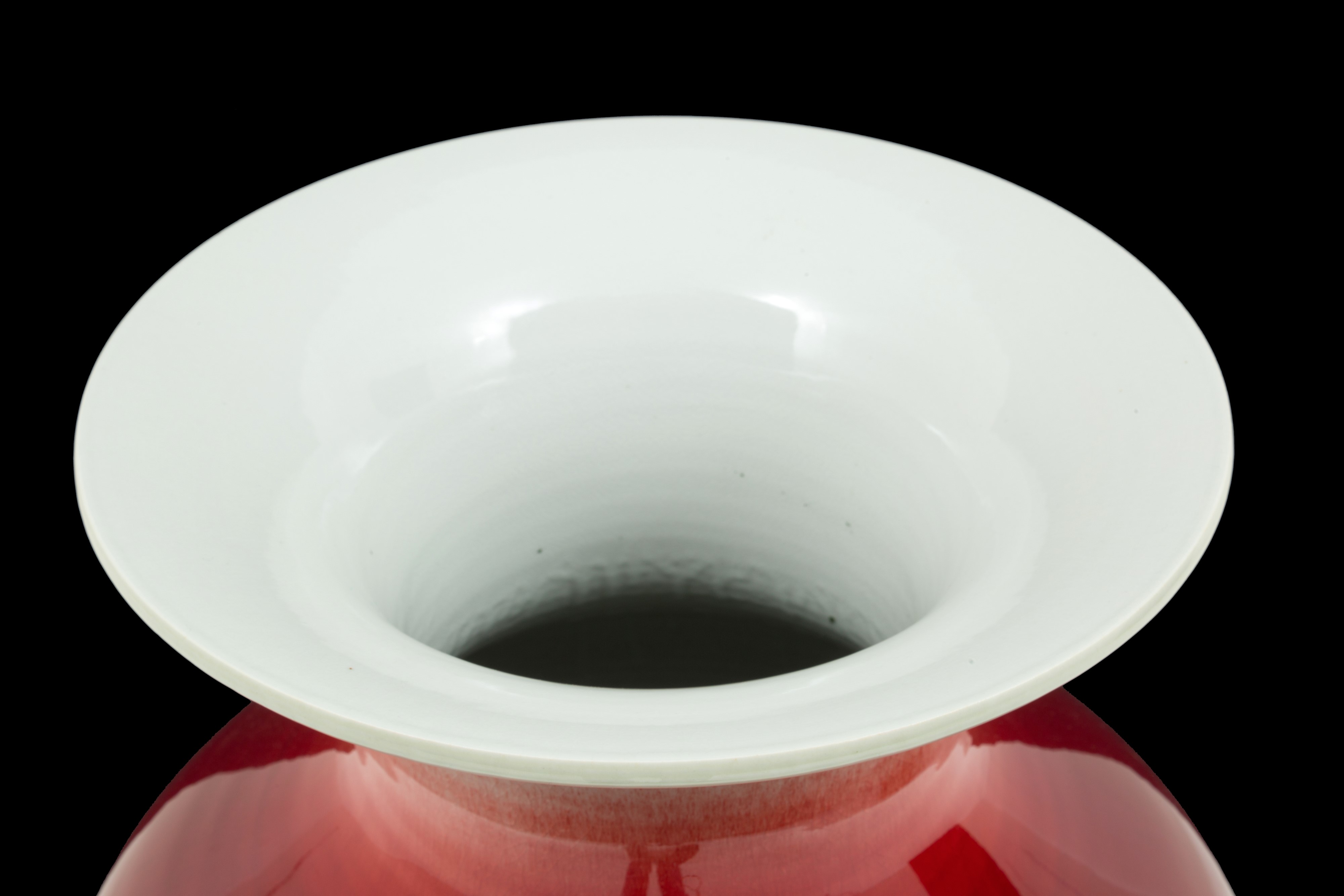 Grande vaso in porcellana