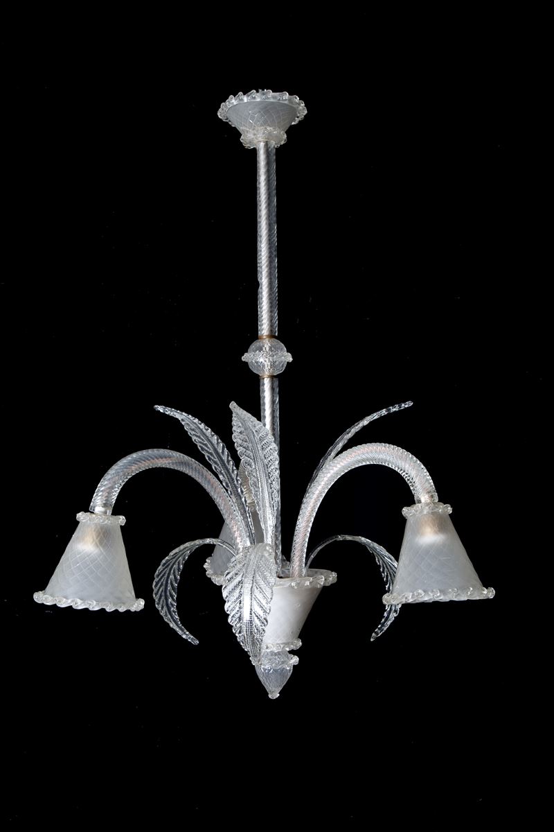Lampadario a Foglie
