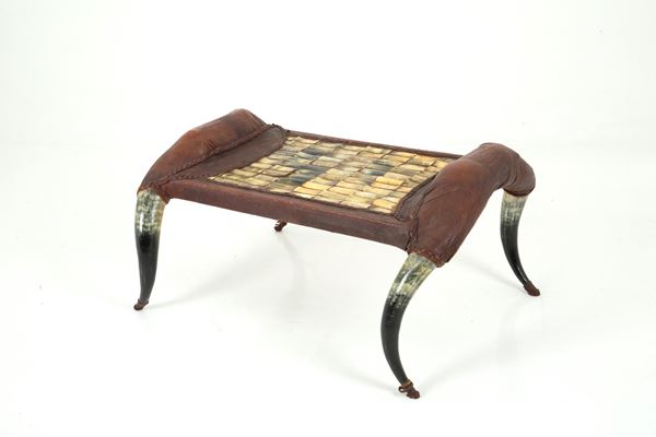 Horn coffee table