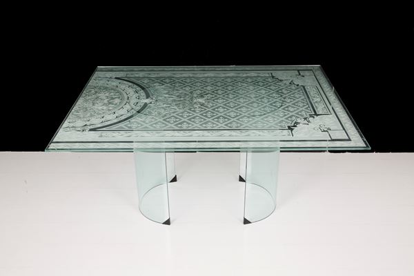 Glass table