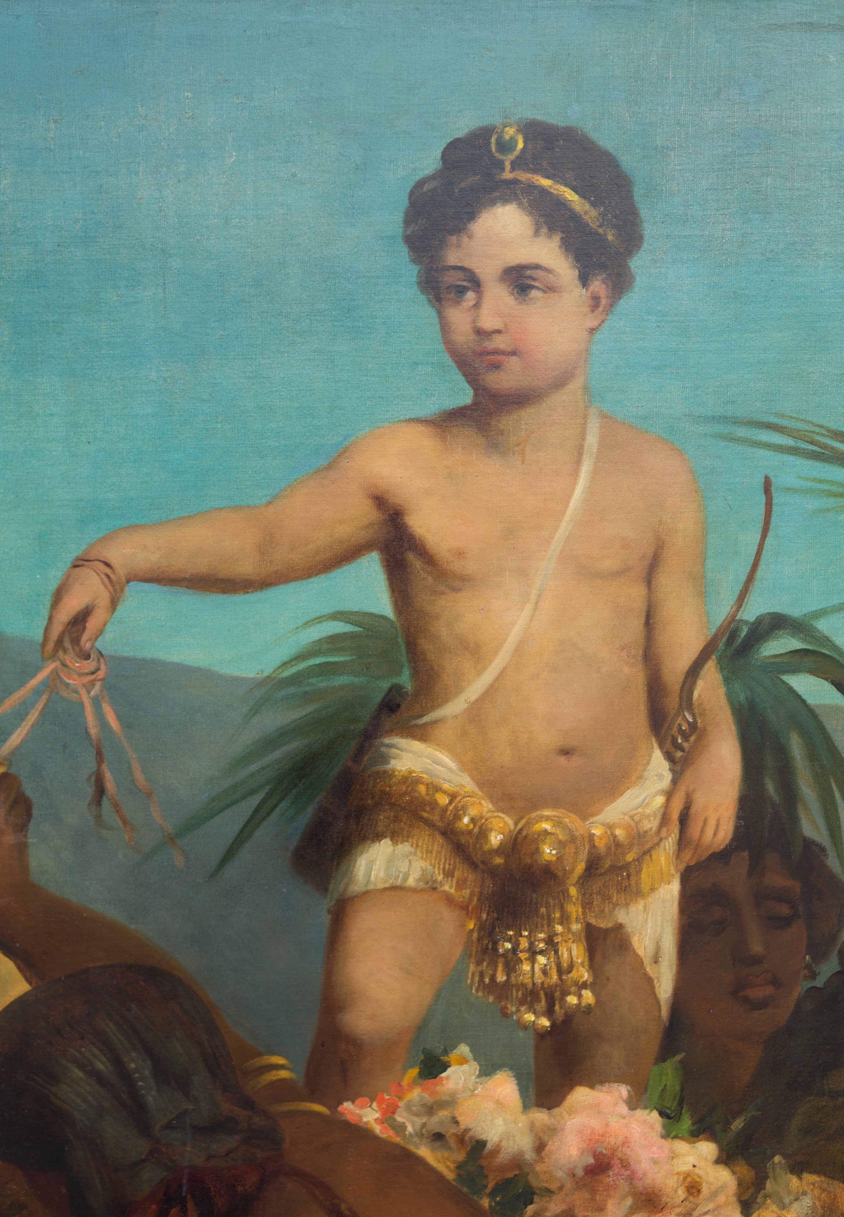 Hans Makart - Dipinto "cleopatra sul Nilo"