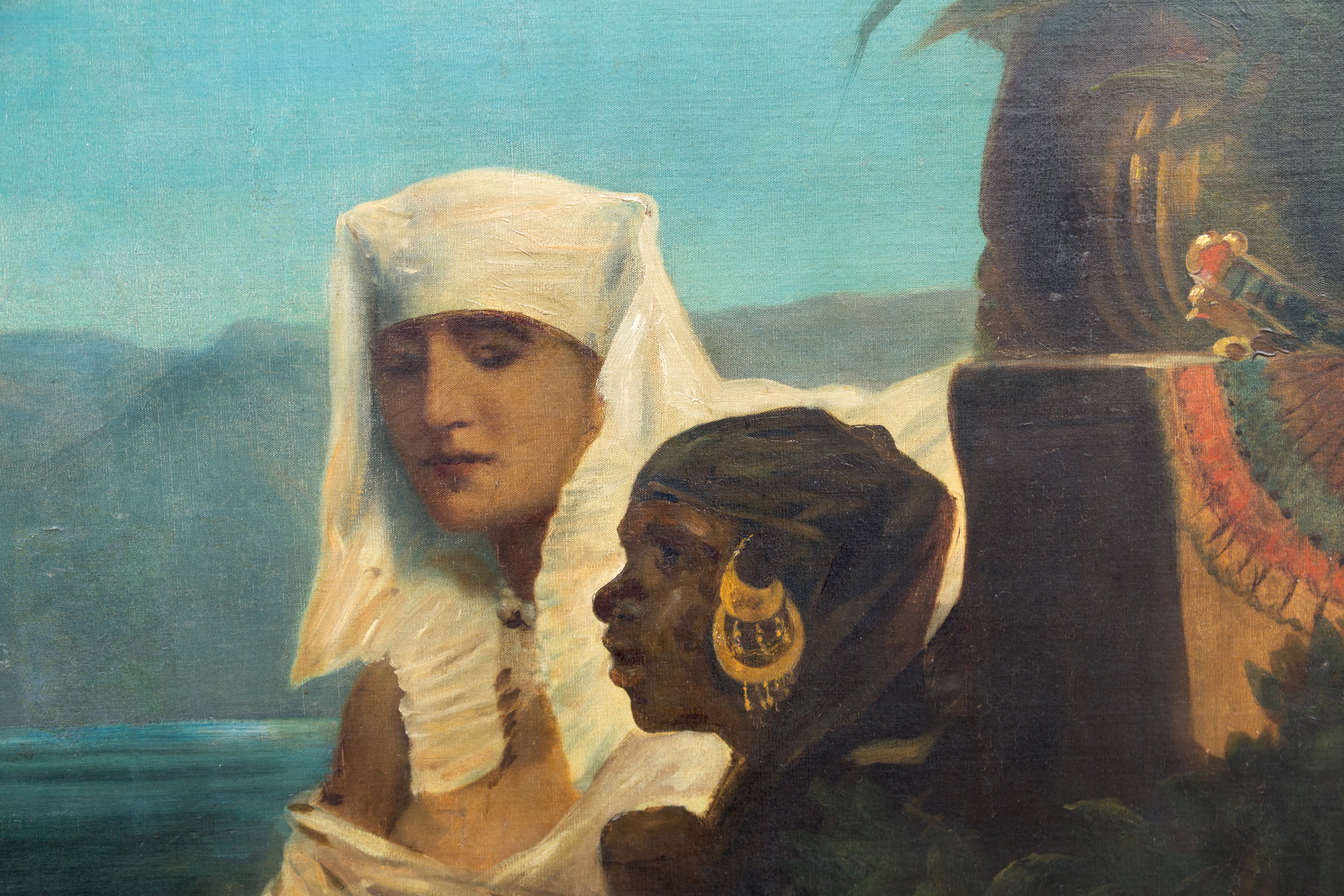 Hans Makart - Dipinto "cleopatra sul Nilo"