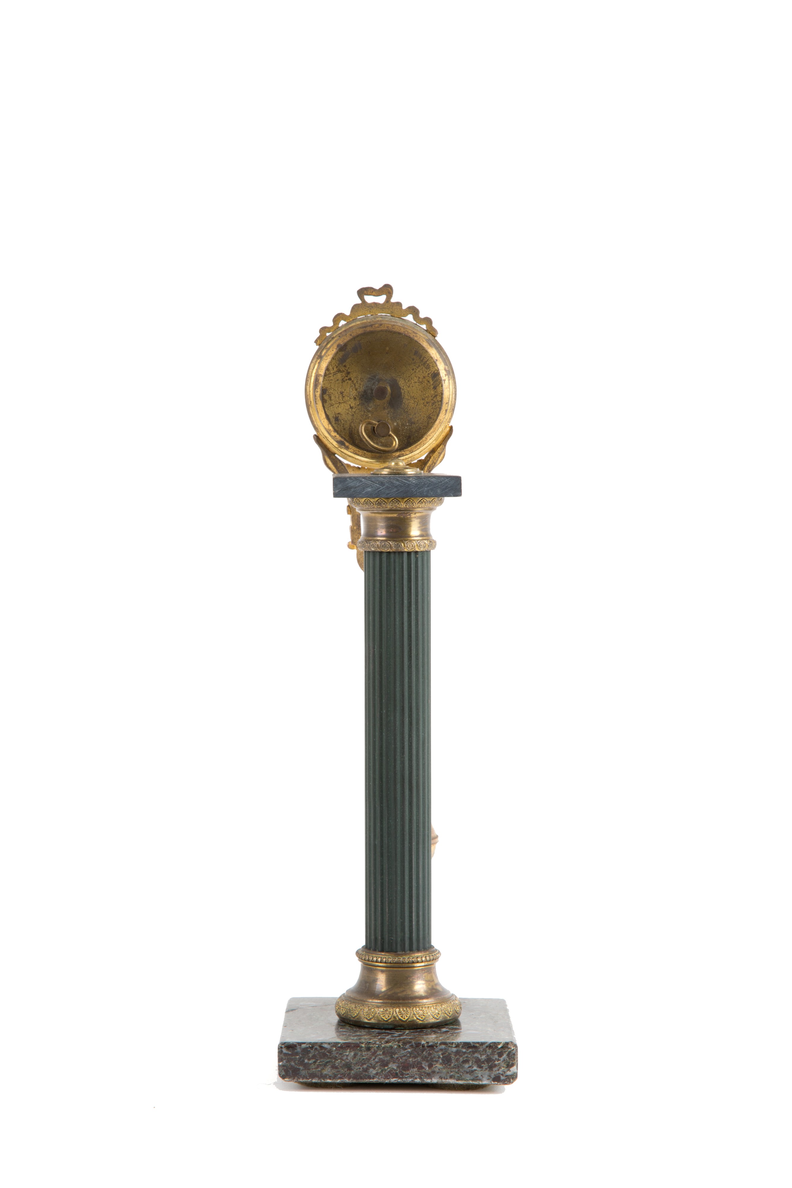 Orologio oscillante montato su colonna