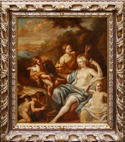 Dipinto "venere allo Specchio"