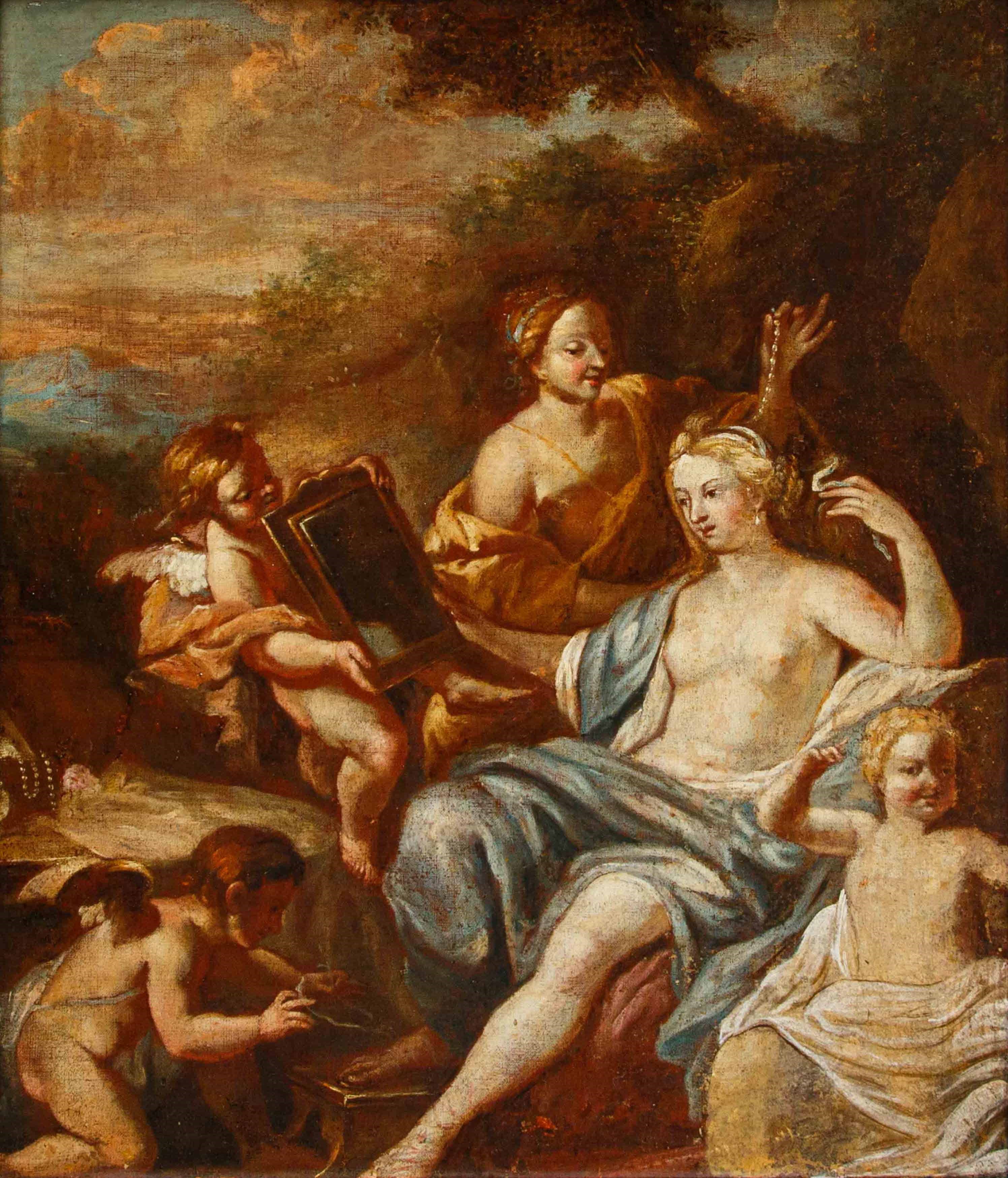 Dipinto "venere allo Specchio"