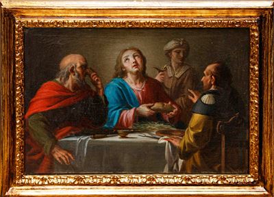 Dipinto "cena in Emmaus"
