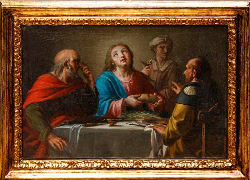 Dipinto "cena in Emmaus"