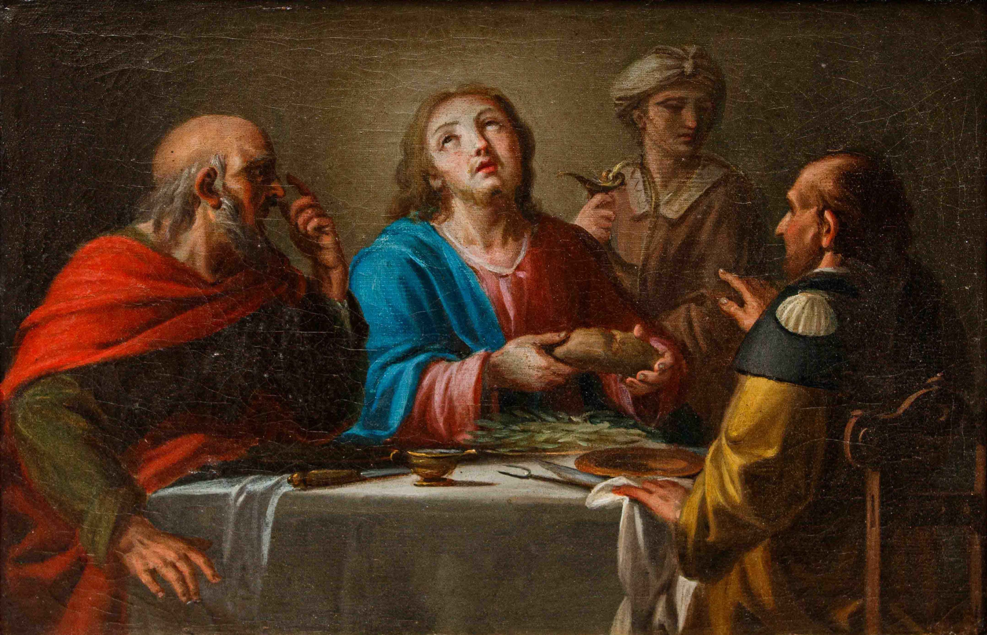 Dipinto "cena in Emmaus"
