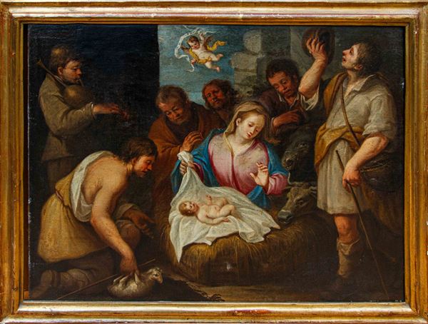 Painting "ADORATION OF THE SHEPHERDS"