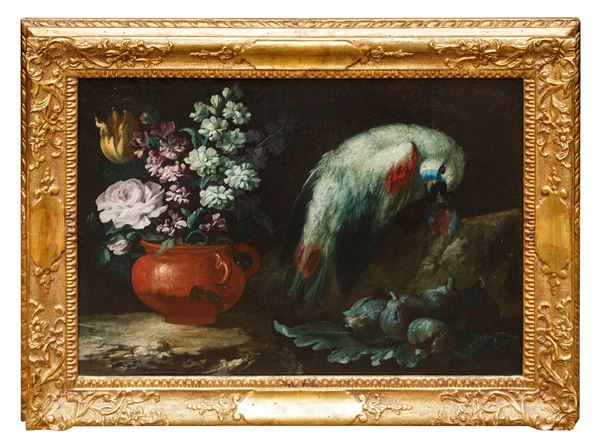 Painting "STILL LIFE WITH PARROT"