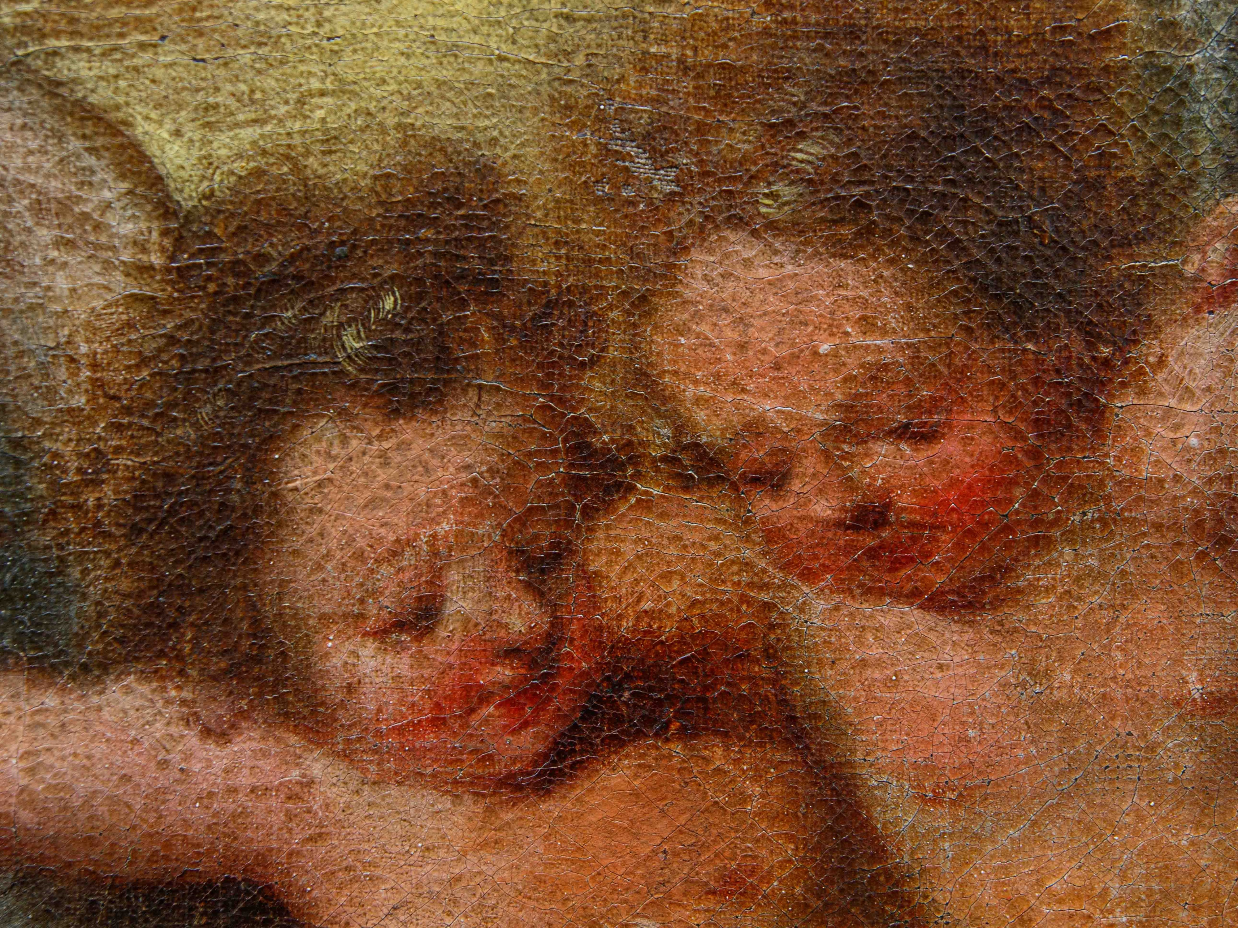 Pieter Paul Rubens - Dipinto "sacra Famiglia con San Giovannino"