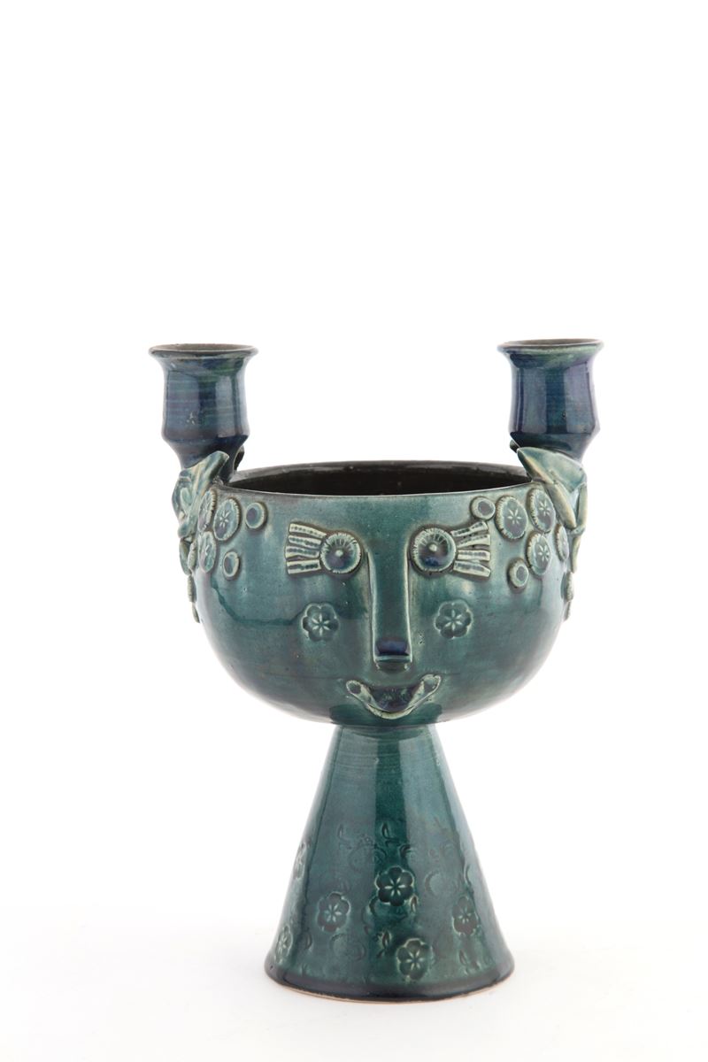 Björn Wiinblad - Centrotavola-candelabro per Rosenthal