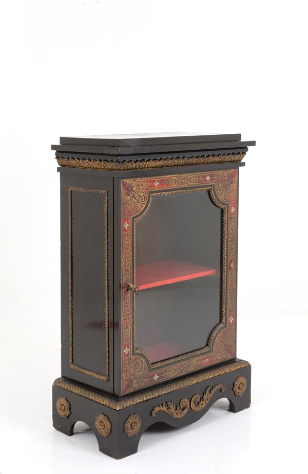 Boulle-type display case