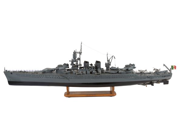 Model of the VITTORIO VENETO battleship