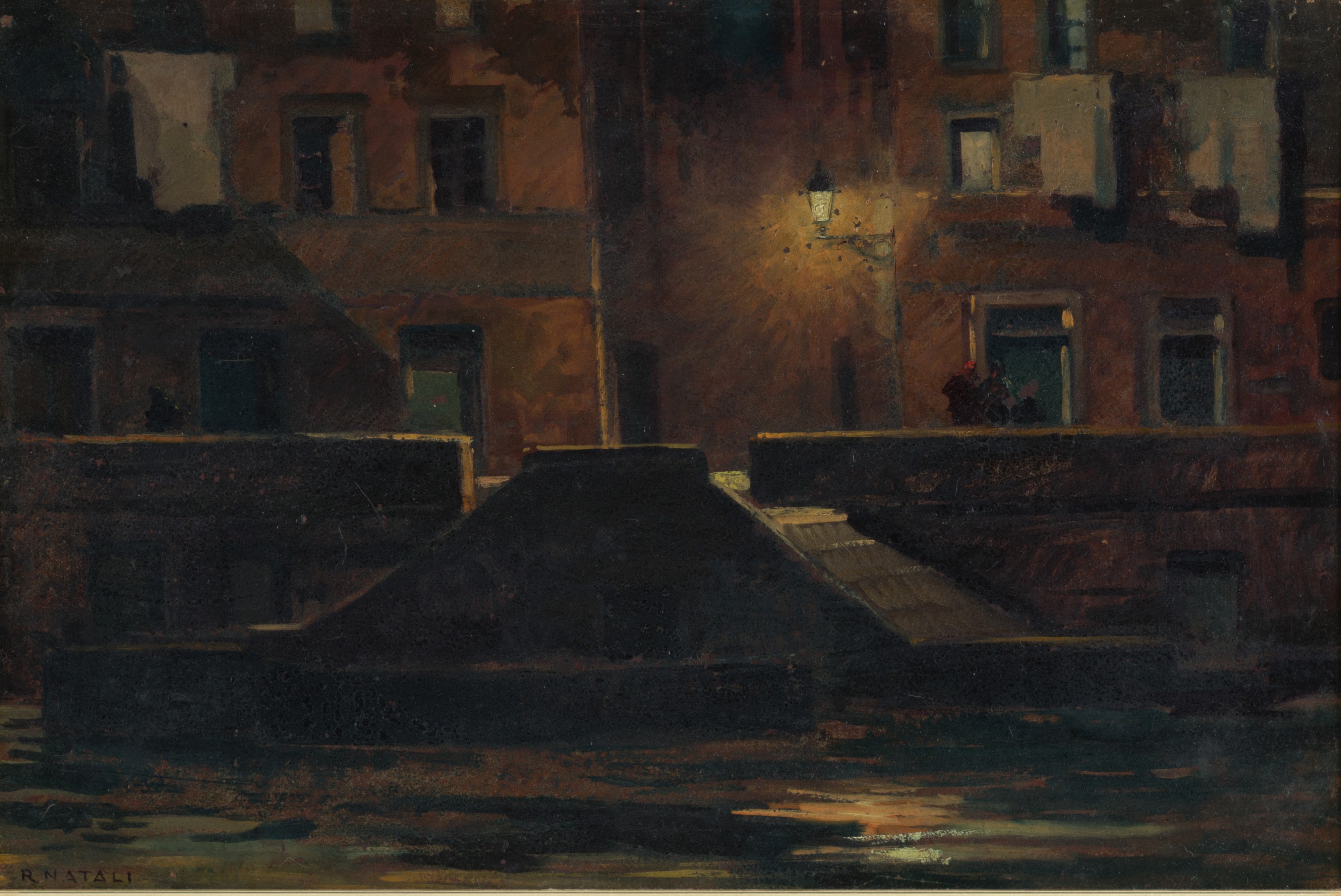 Renato Natali - Dipinto 'ombre Notturne'