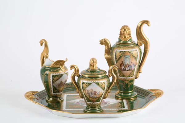 Sèvres porcelain coffee service