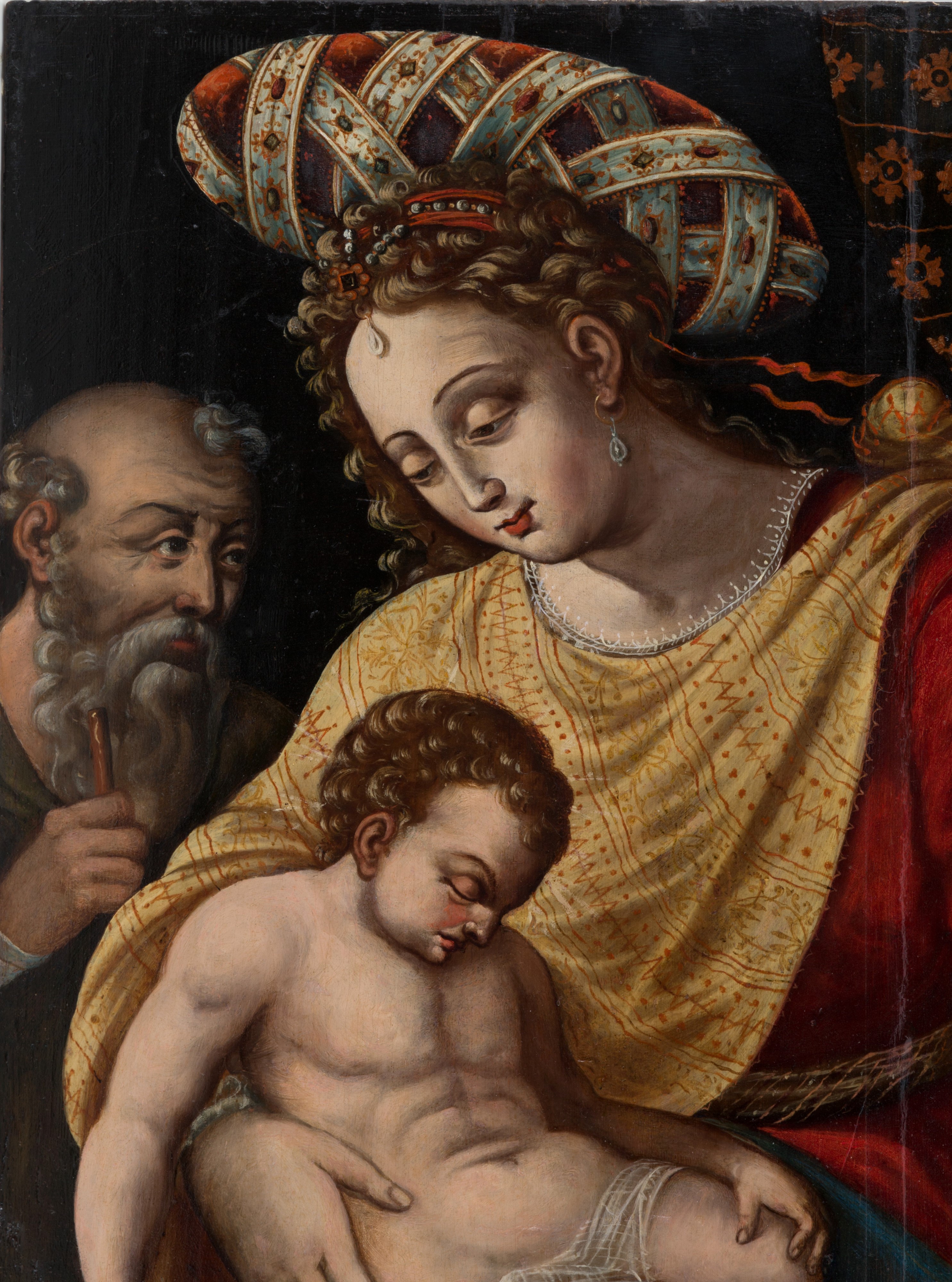 Dipinto "sacra Famiglia con San Giovannino"