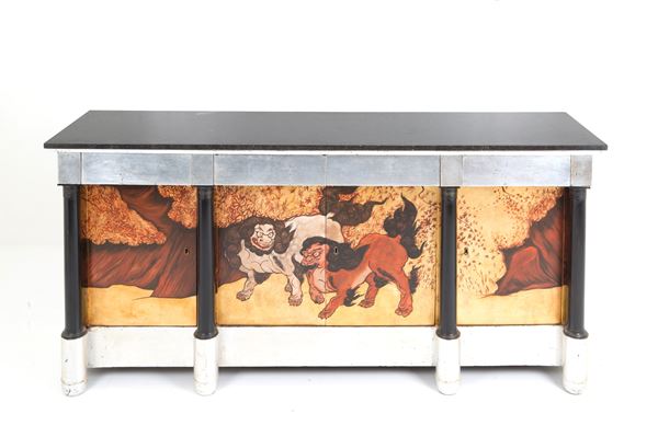 Painted sideboard
