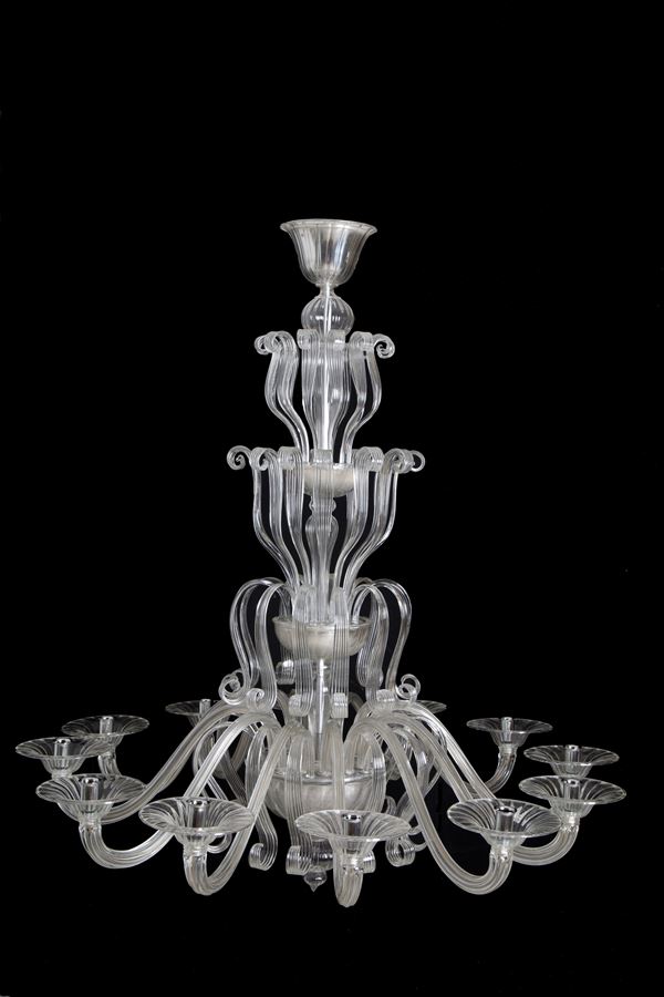 Chandelier mod. Redon. BAROVIER & TOSO