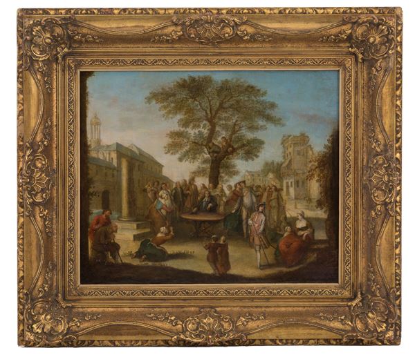Painting &quot;FAMILY DISPUTE&quot;