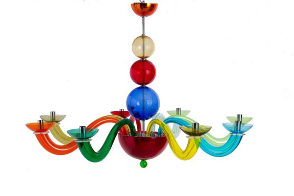 SIMONE CENEDESE - Murano Glass Chandelier