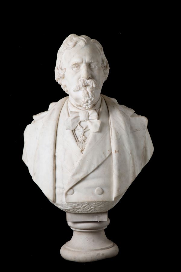 GAETANO RONCA - Bust "GIOVANNI PRATI"
