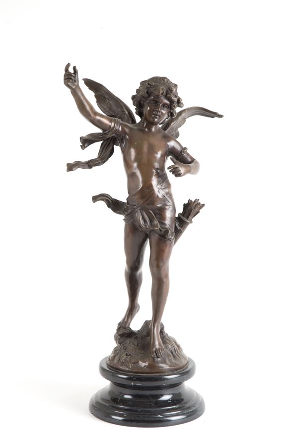 AUGUSTE MOREAU - Sculpture "CUPID"
