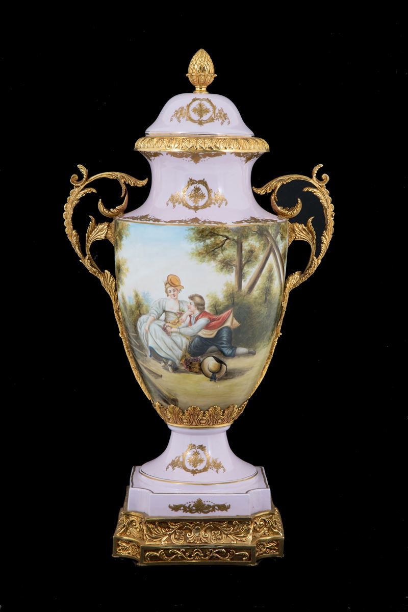 Grande Vaso in Porcellana