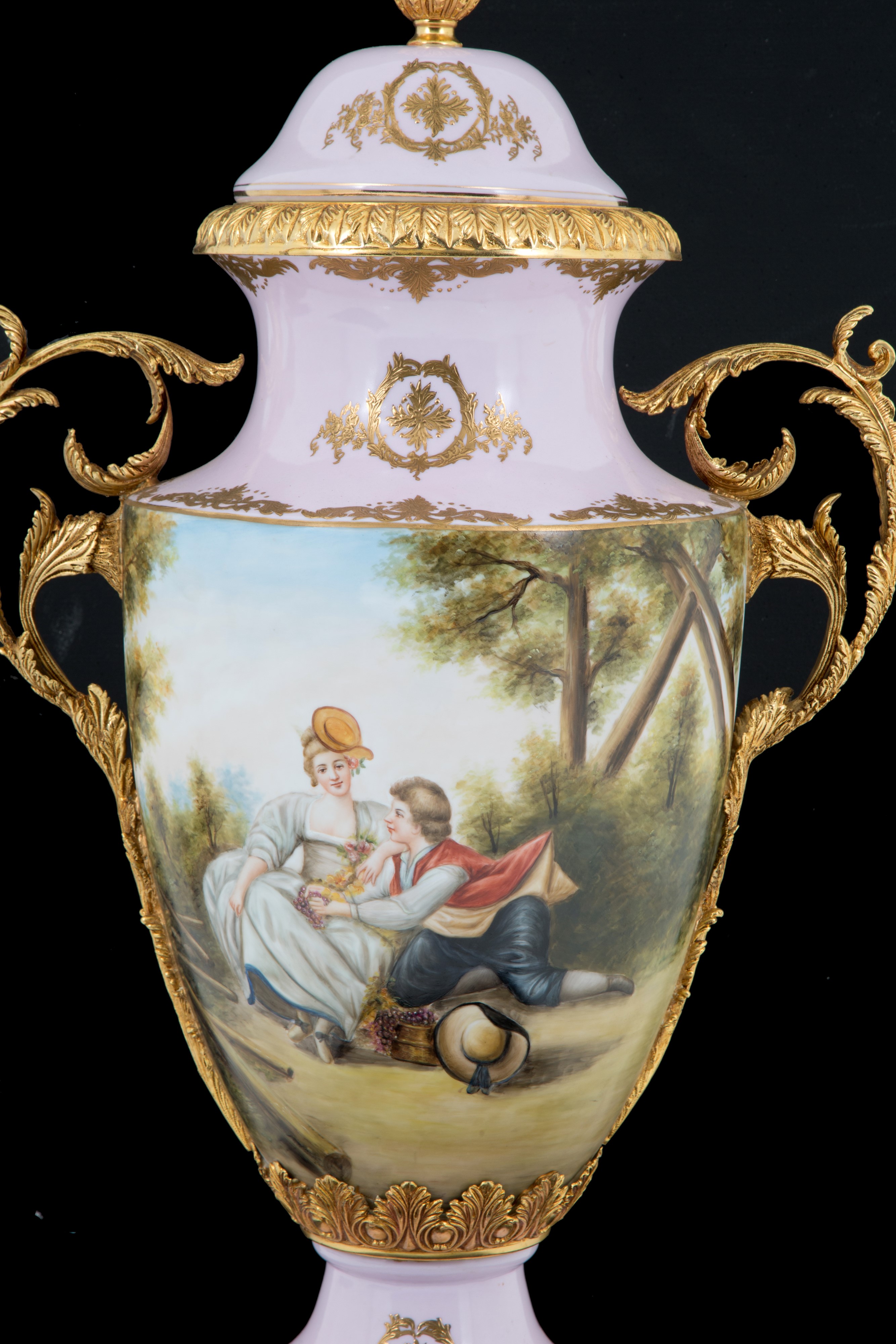 Grande Vaso in Porcellana