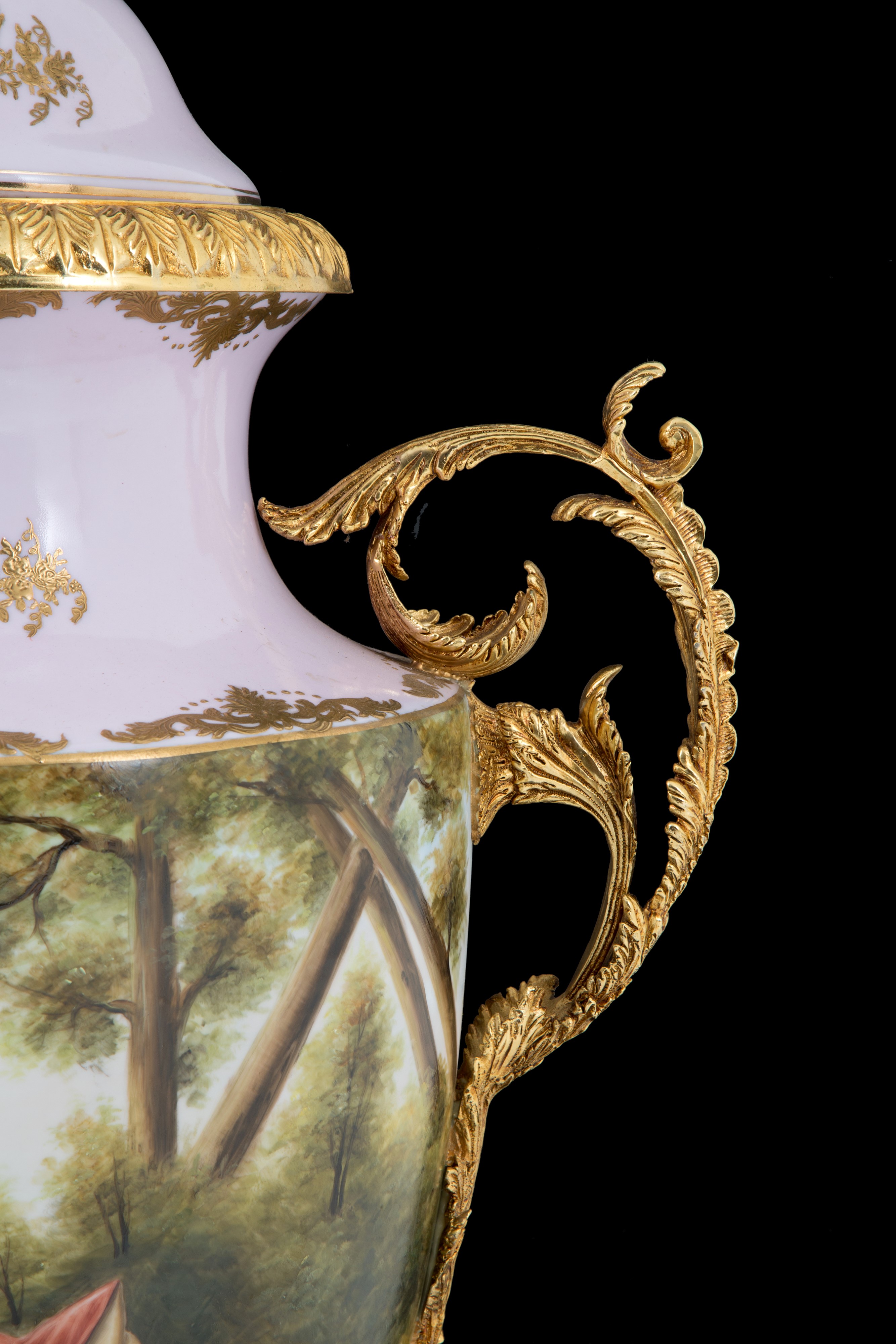 Grande Vaso in Porcellana
