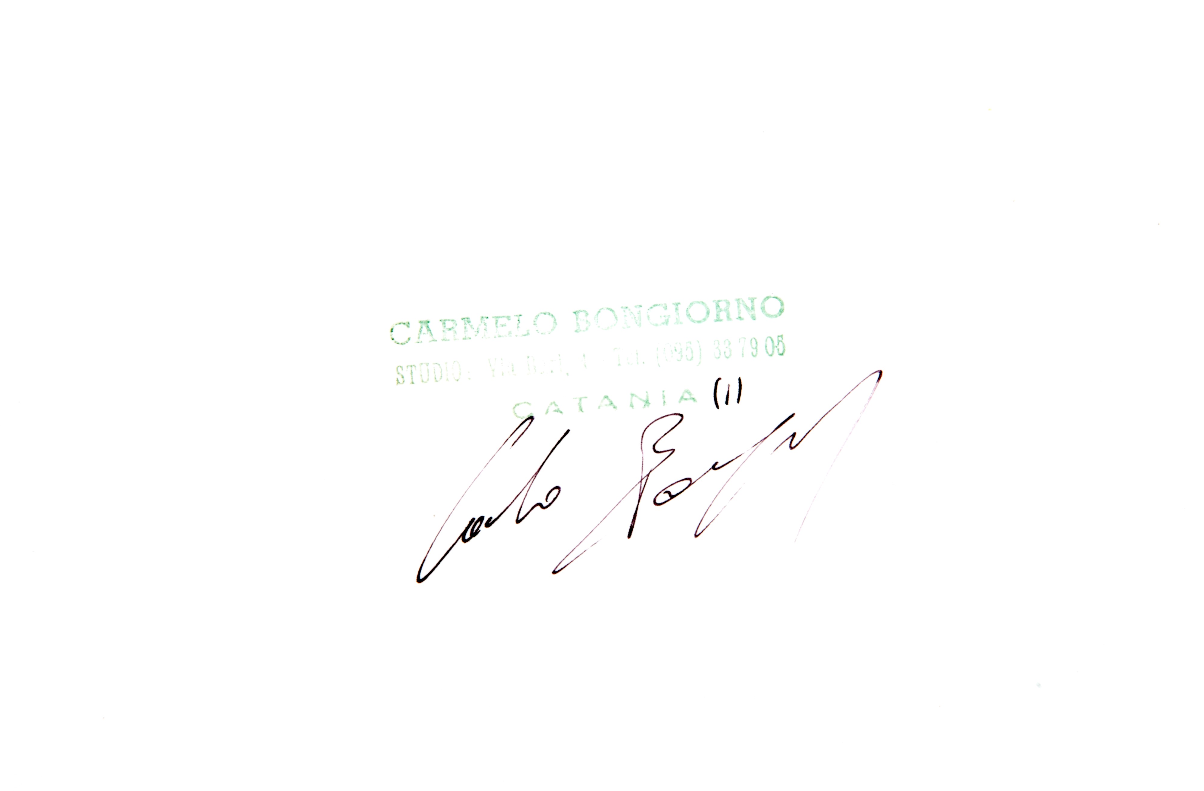 Carmelo Bongiorno - "senza Titolo"