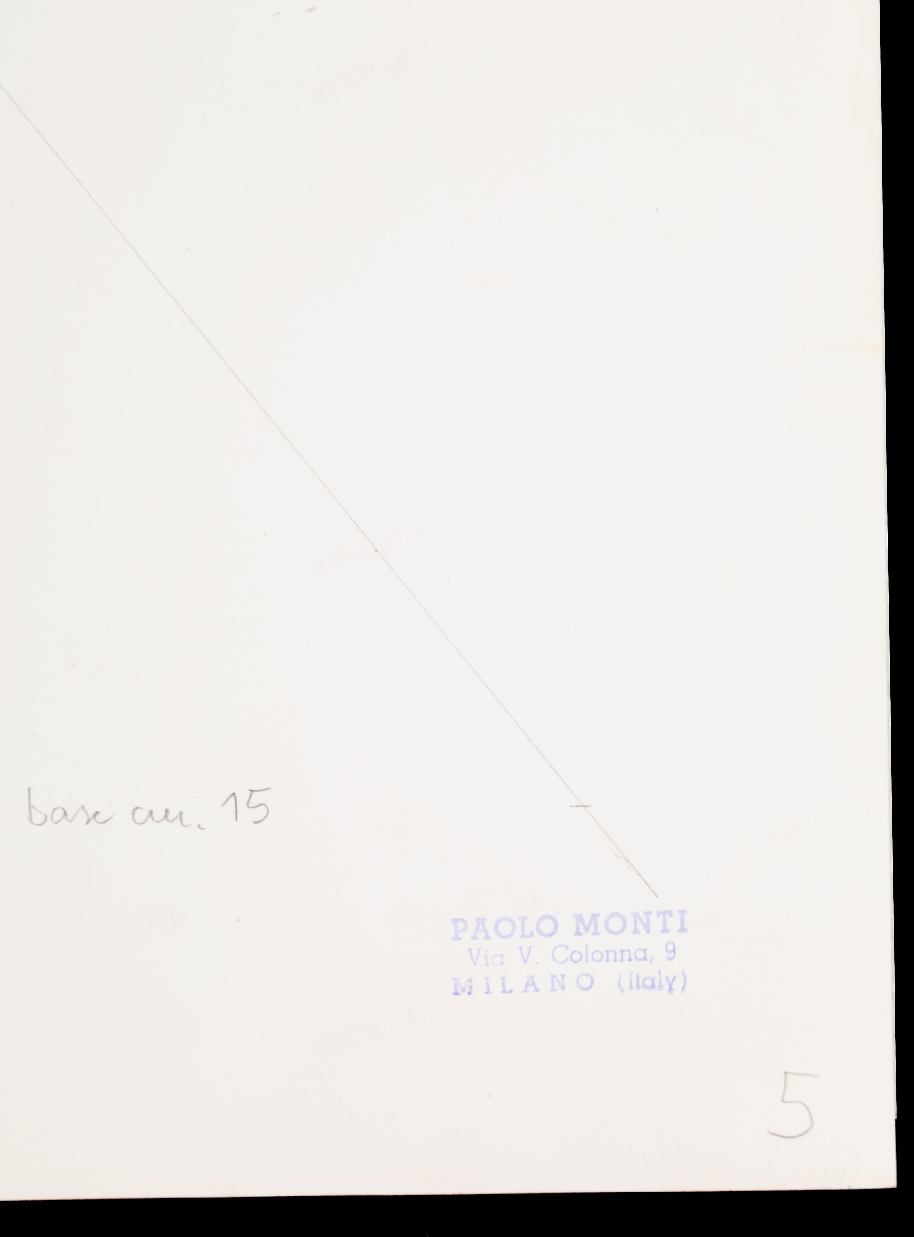 Paolo Monti - "senza Titolo"