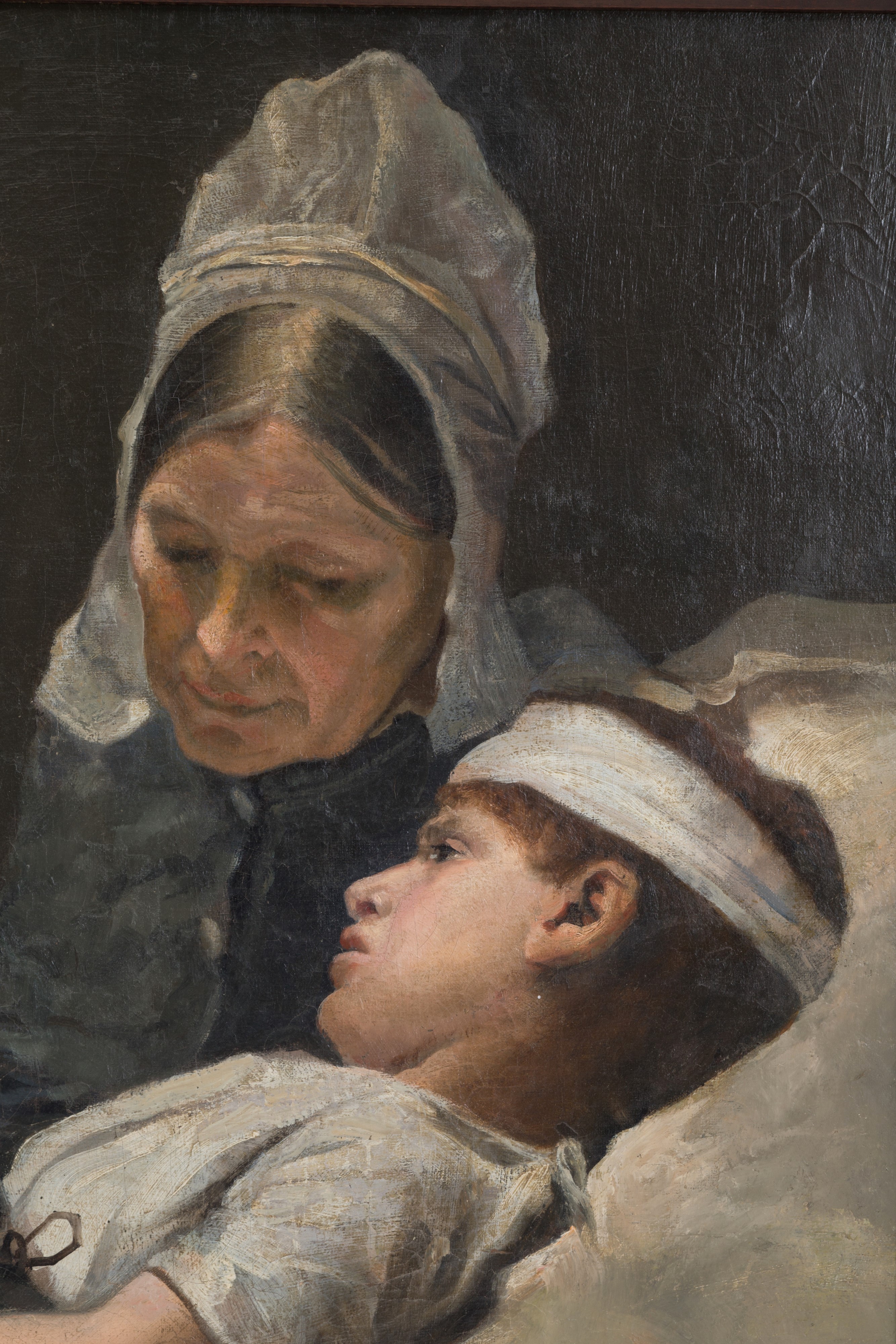 Dipinto "nonna con Bambino"
