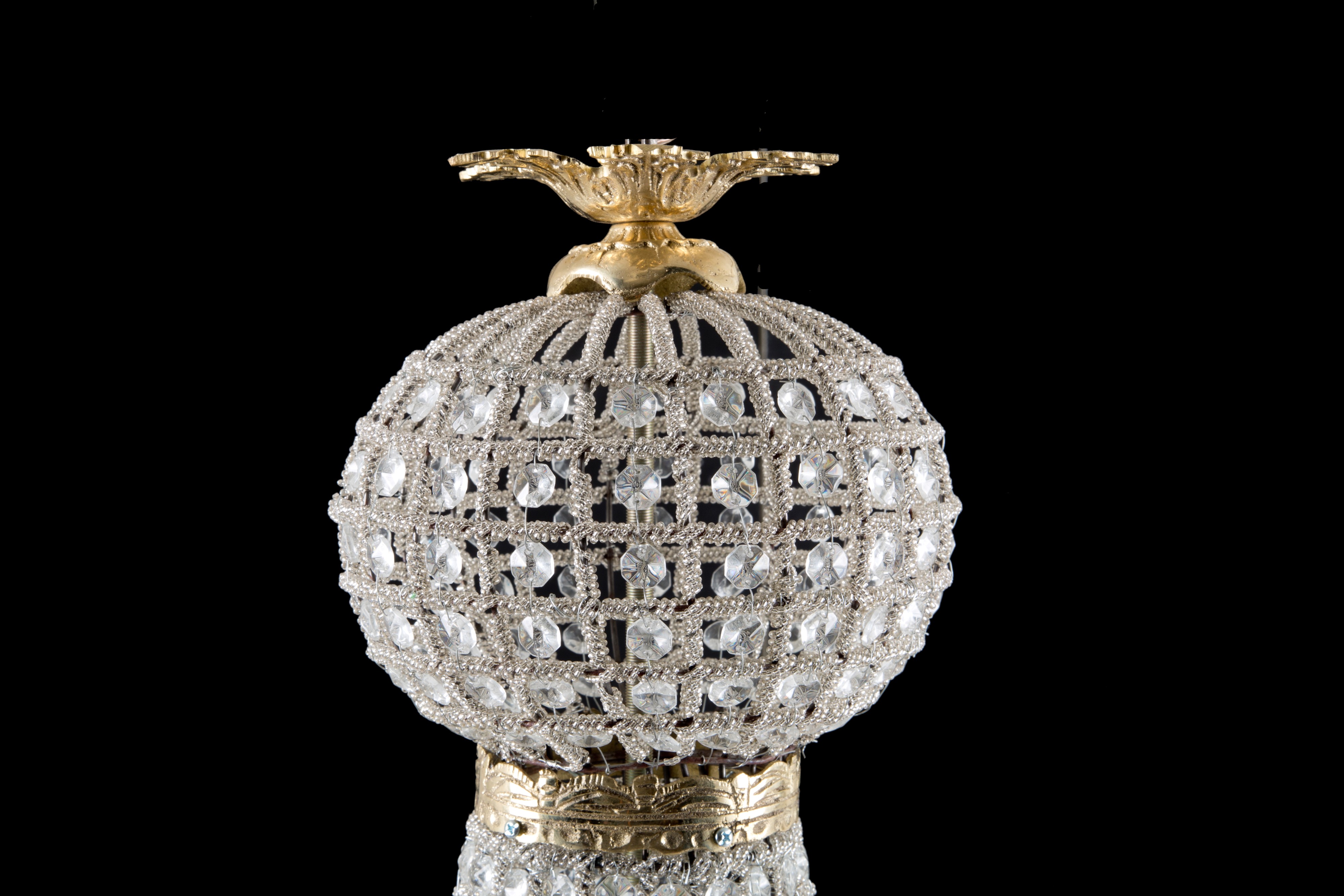 Lampadario a mongolfiera