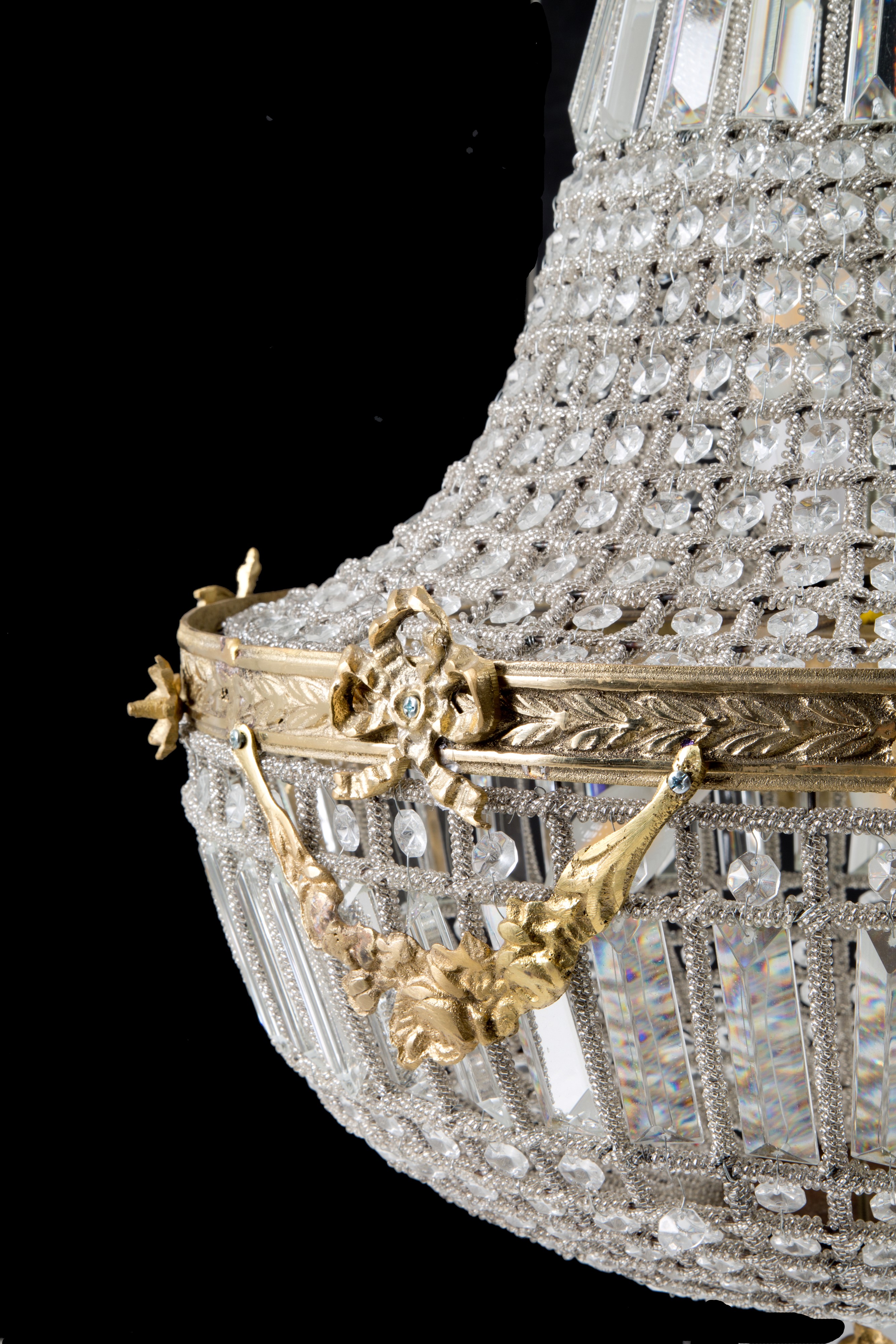 Lampadario a mongolfiera