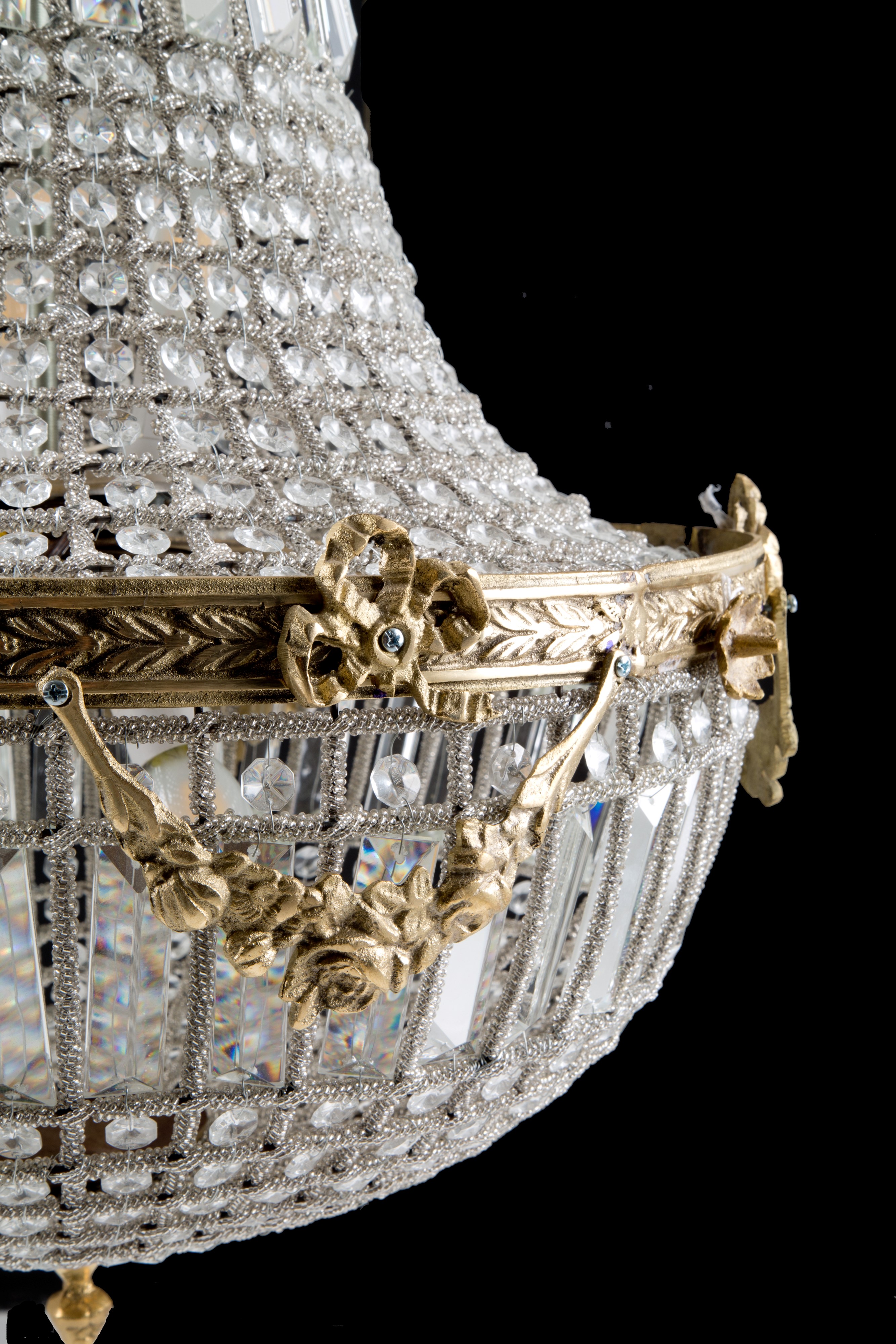 Lampadario a mongolfiera