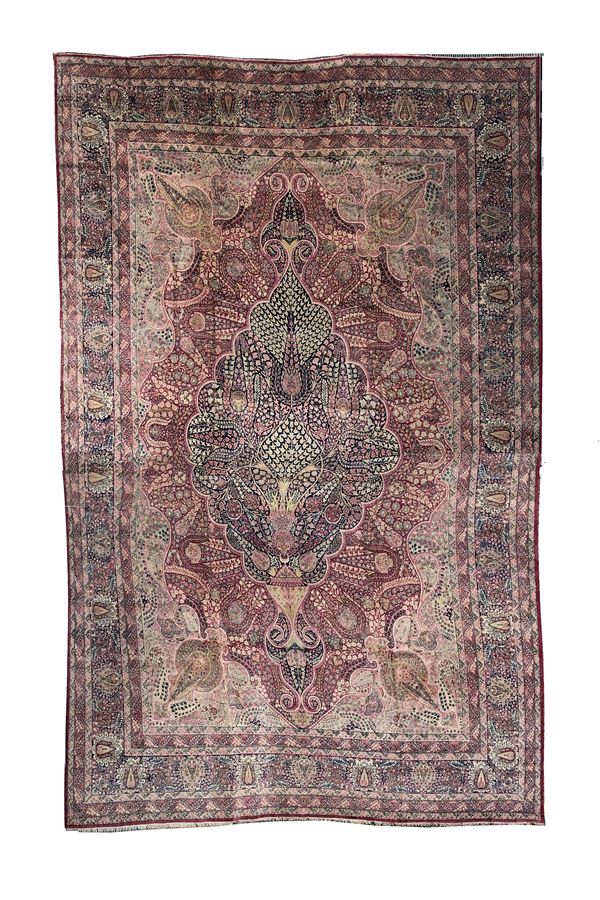 Tappeto Kirman Laver. Persia