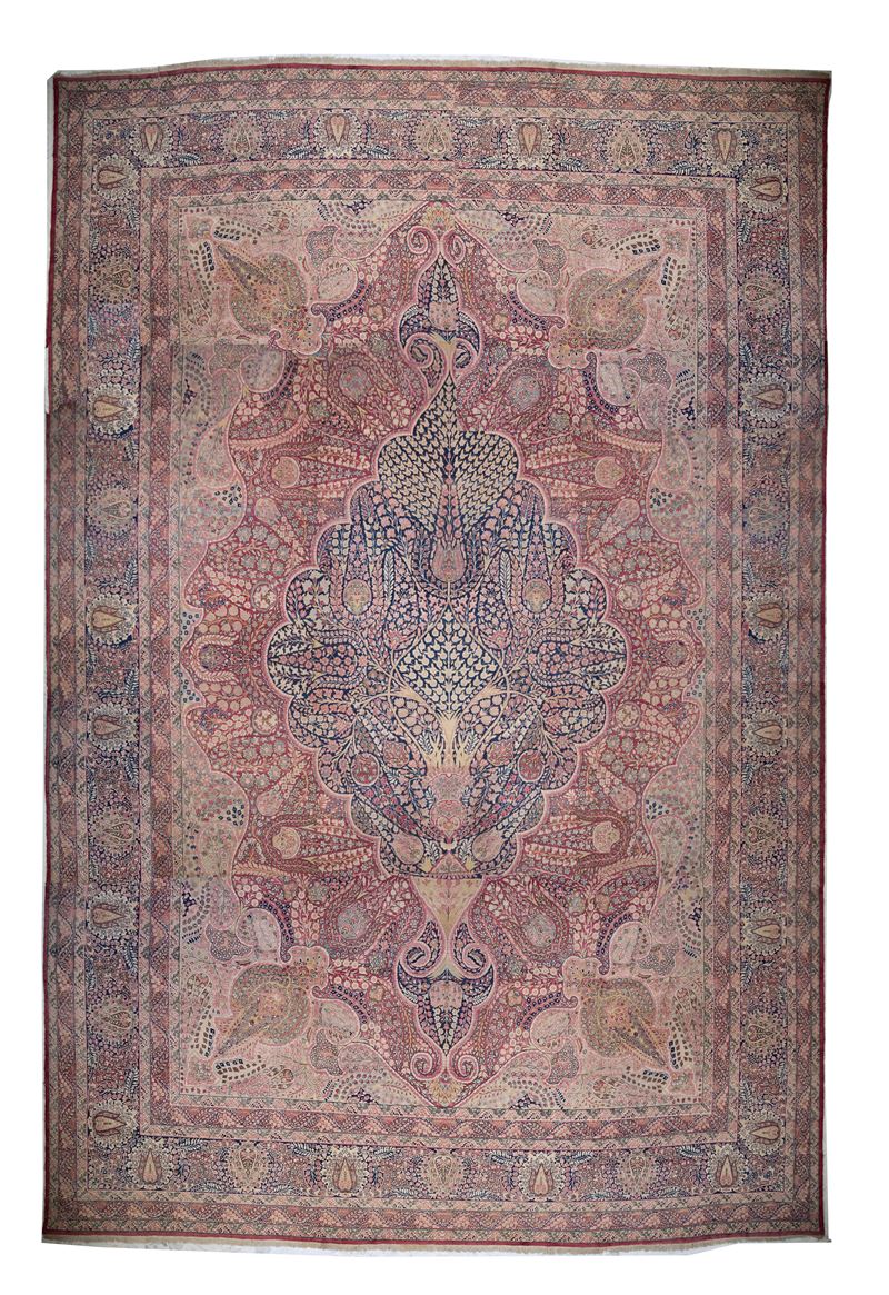 Tappeto Kirman Laver. Persia