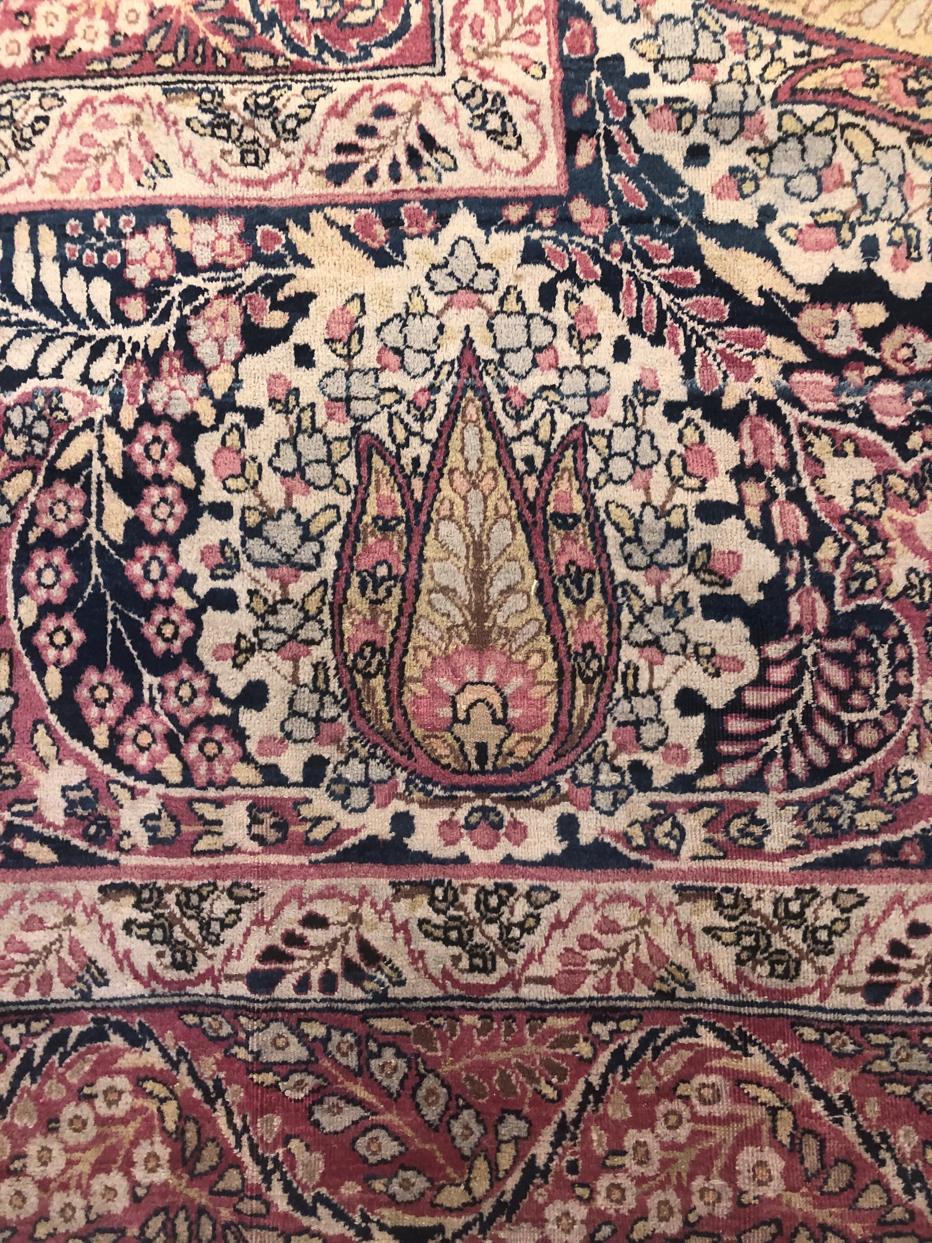 Tappeto Kirman Laver. Persia