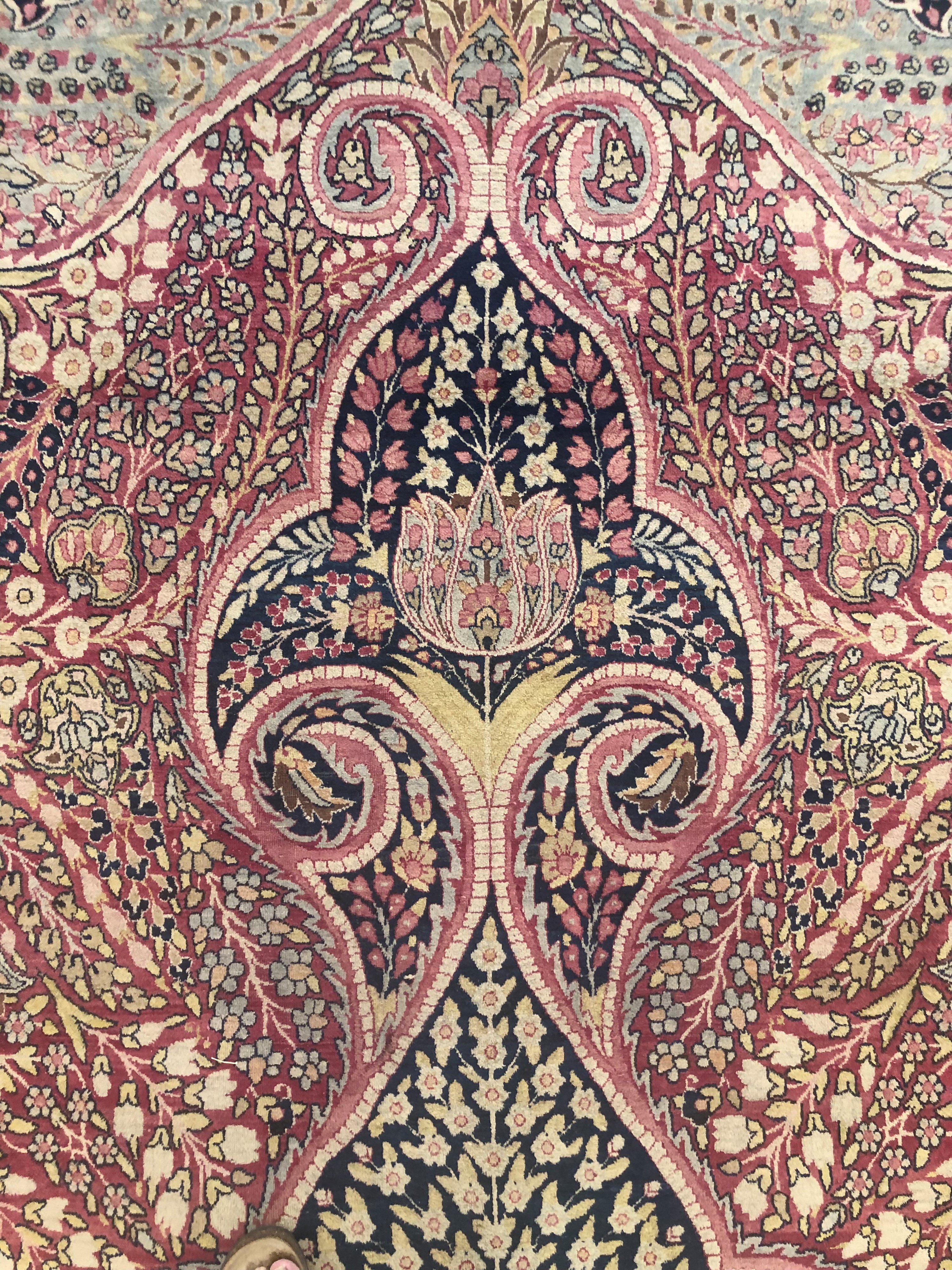 Tappeto Kirman Laver. Persia