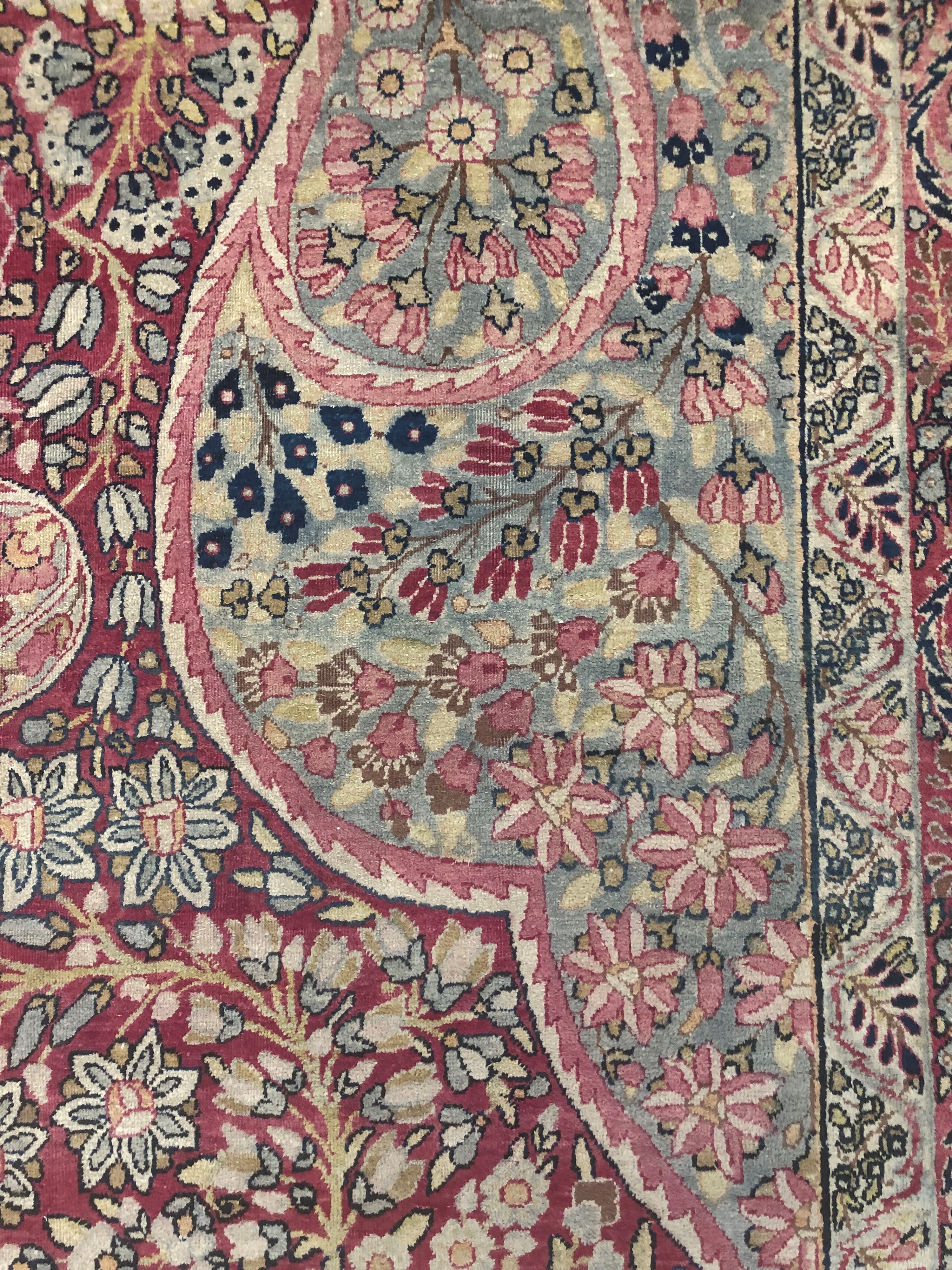 Tappeto Kirman Laver. Persia