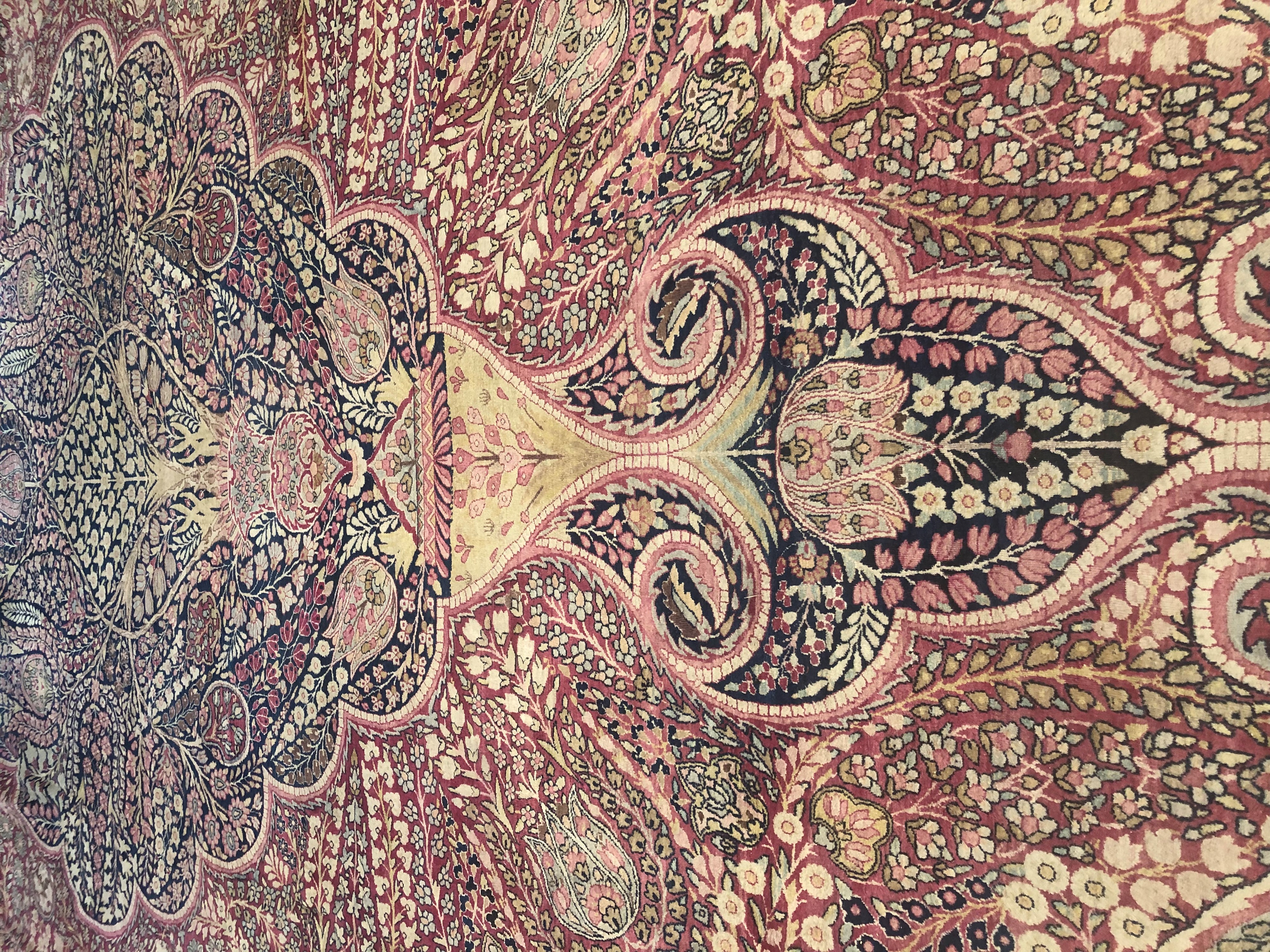 Tappeto Kirman Laver. Persia